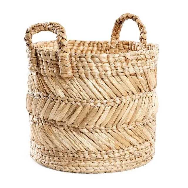 Bambua Banana Zigzag L cesta foglia banana