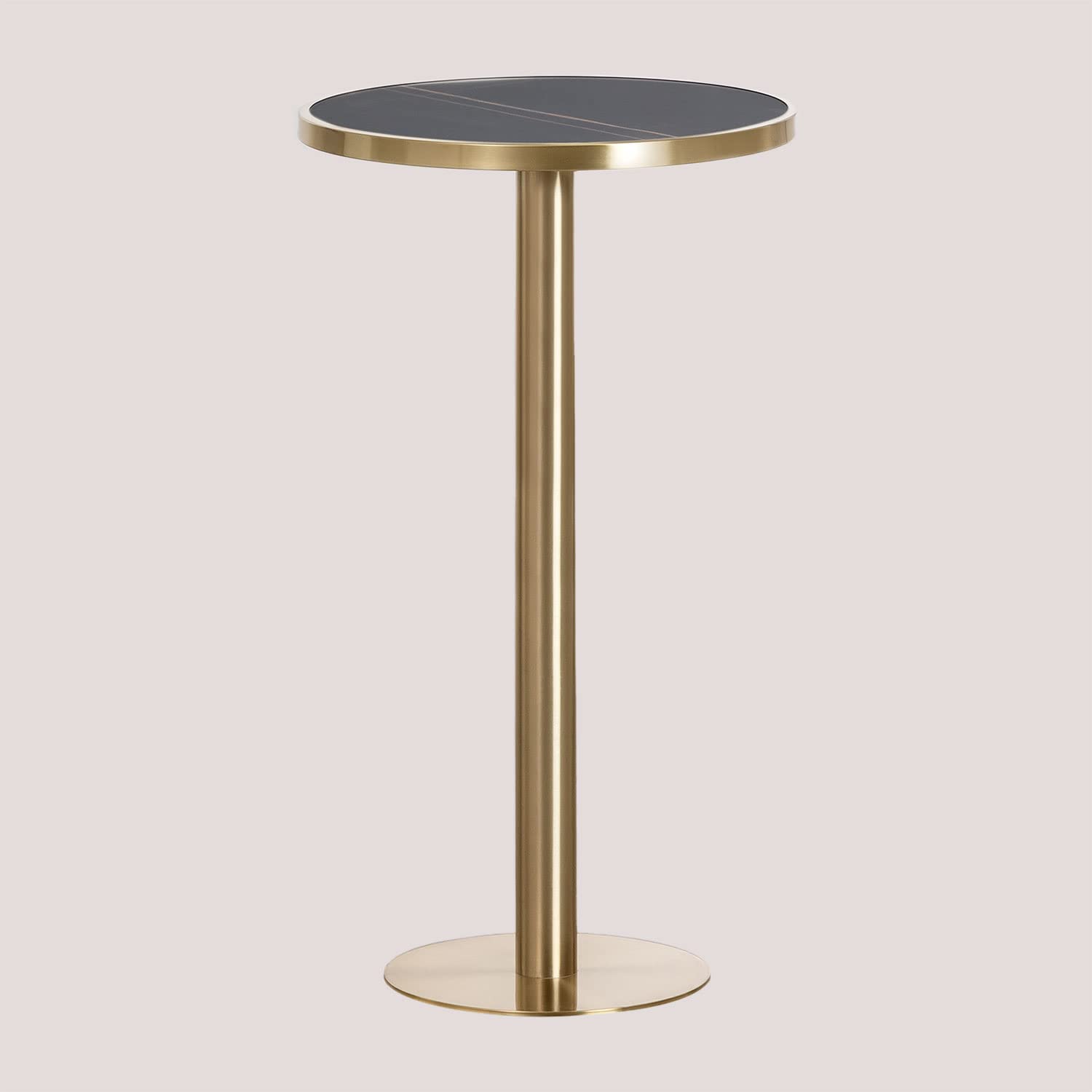 Sklum Manhattan Tavolo Bar Alto Gres Ø60 cm