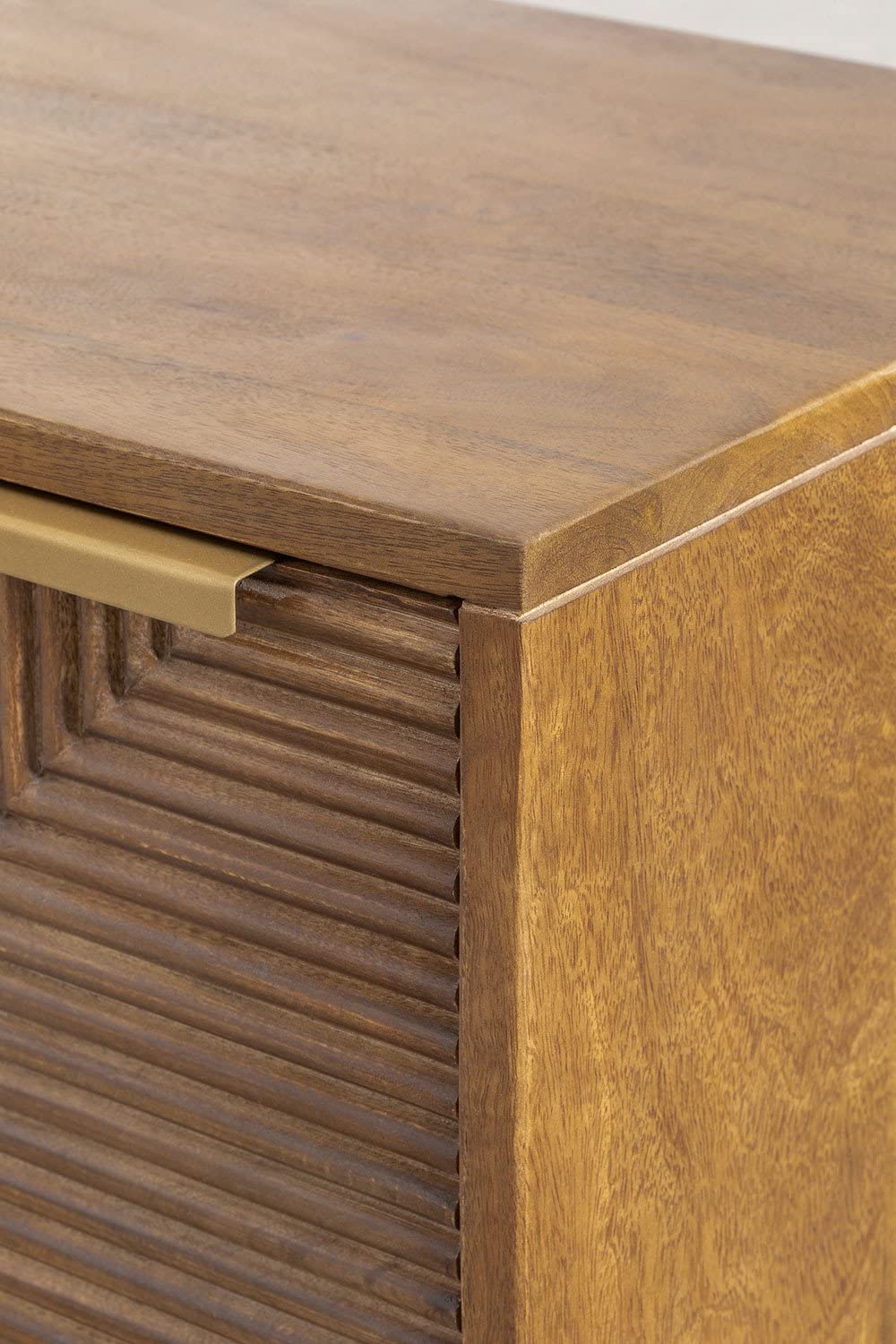 Sklum Baty comodino legno mango gambe ferro