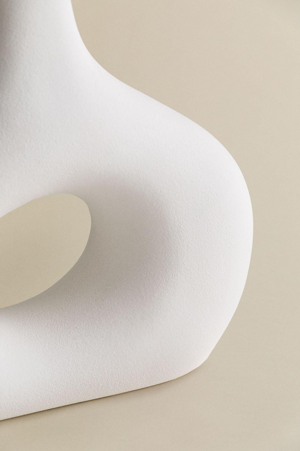 Sklum Sabel vaso ceramica 20 cm sagomato