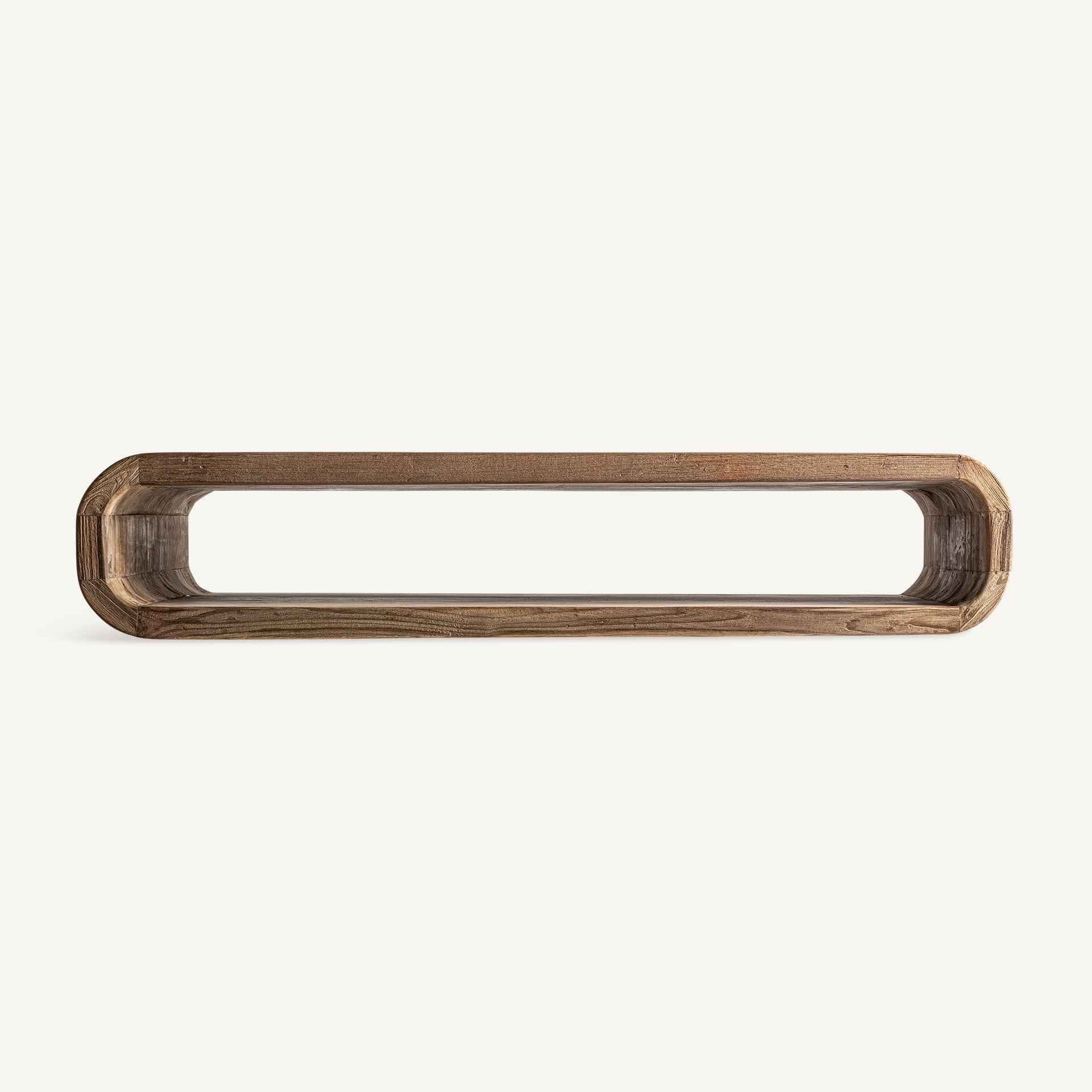 Bambua Corba Tavolino Teak Riciclato da Esterno