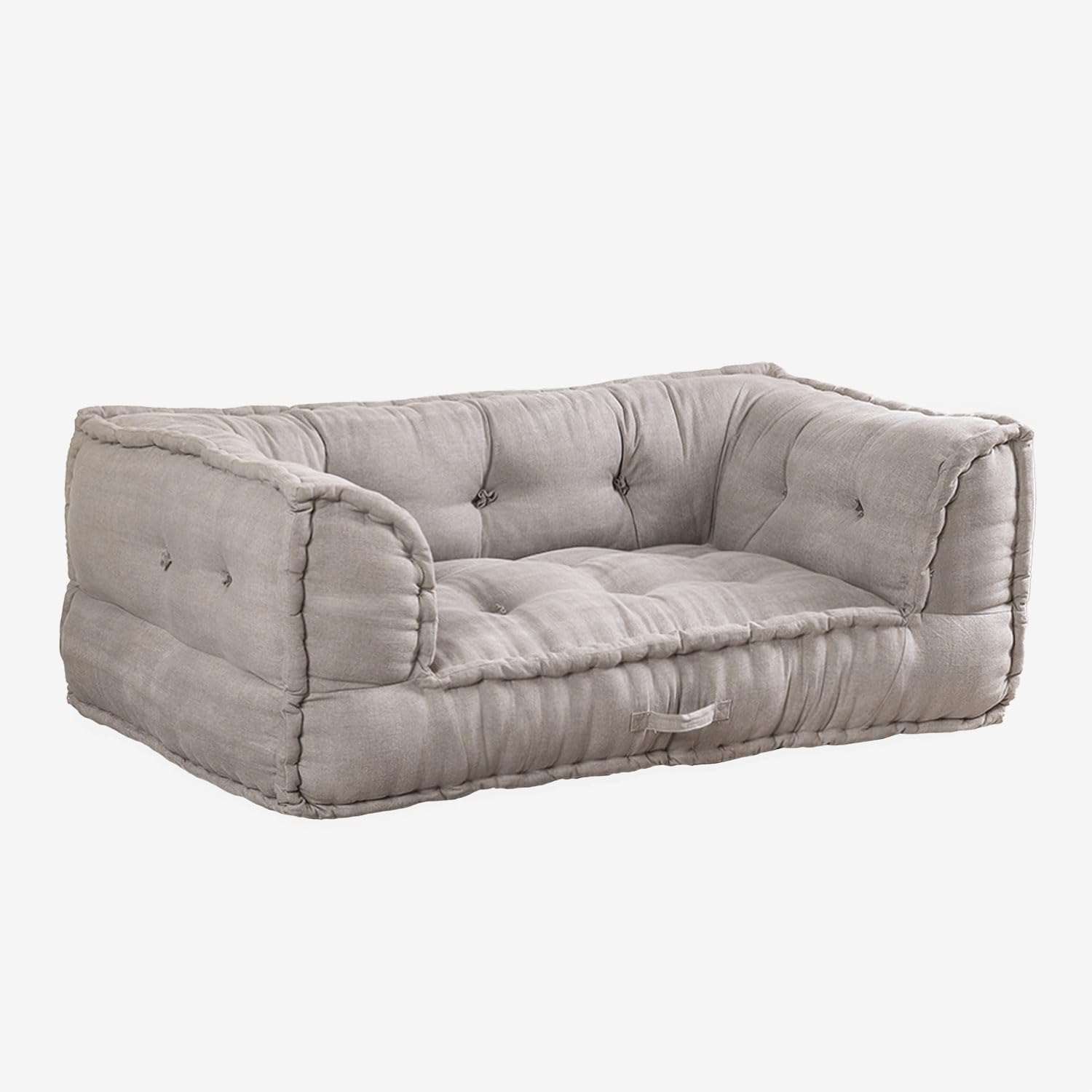 Sklum Dhel Divano Modulare in Cotone Grigio Chiaro