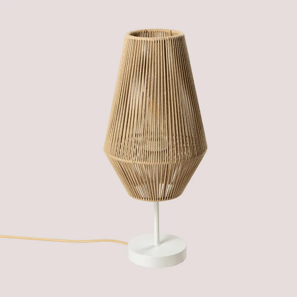 Sklum Uillo lampada da tavolo naturale Ø24 cm