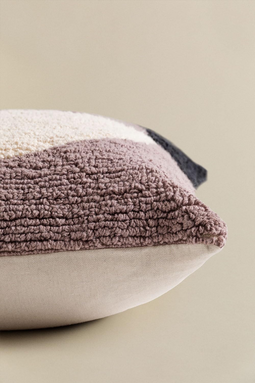 Sklum Ryker cuscino quadrato cotone 45x45 violetta