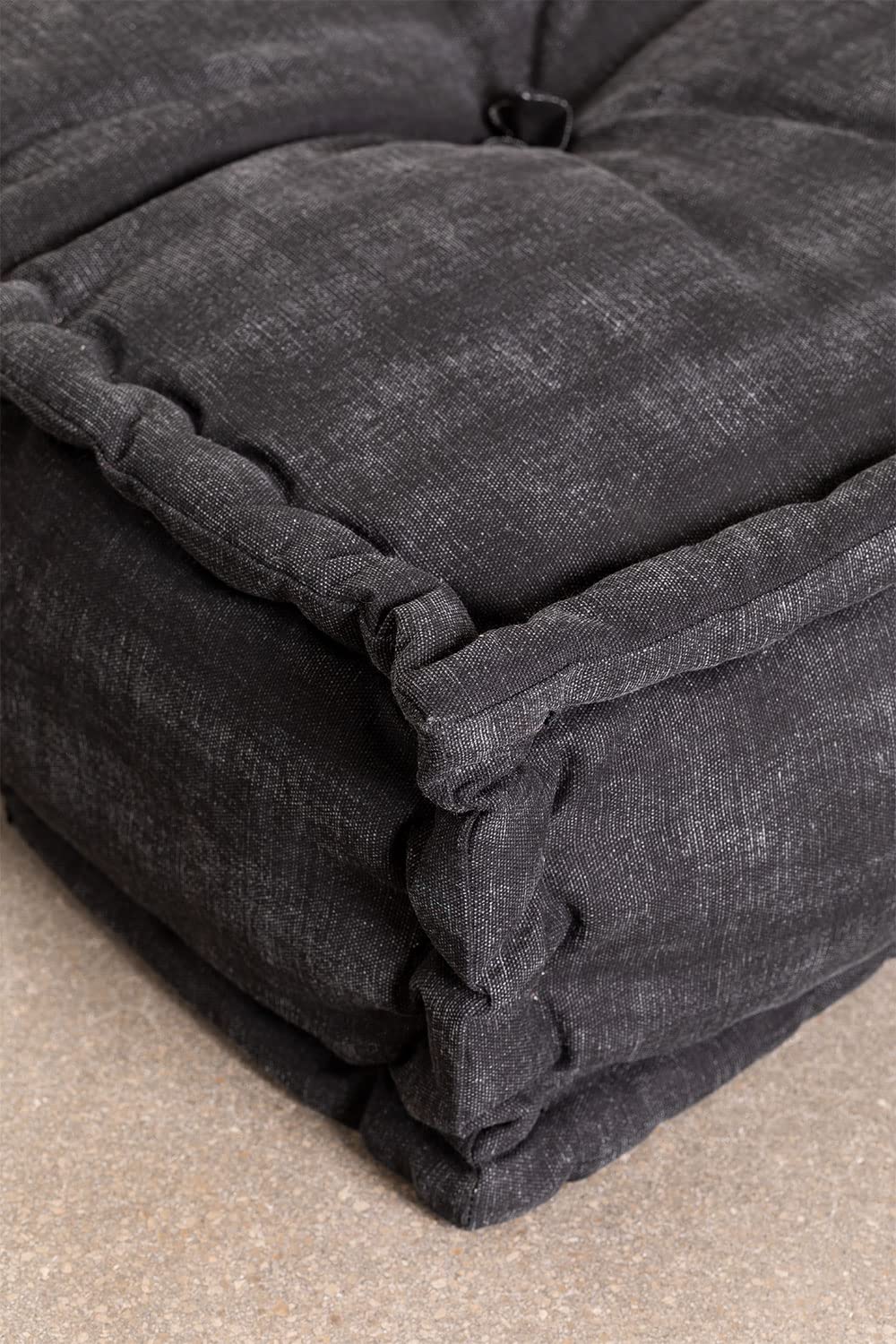 Sklum Dhel pouf modulare 83x83 cm cotone grafite
