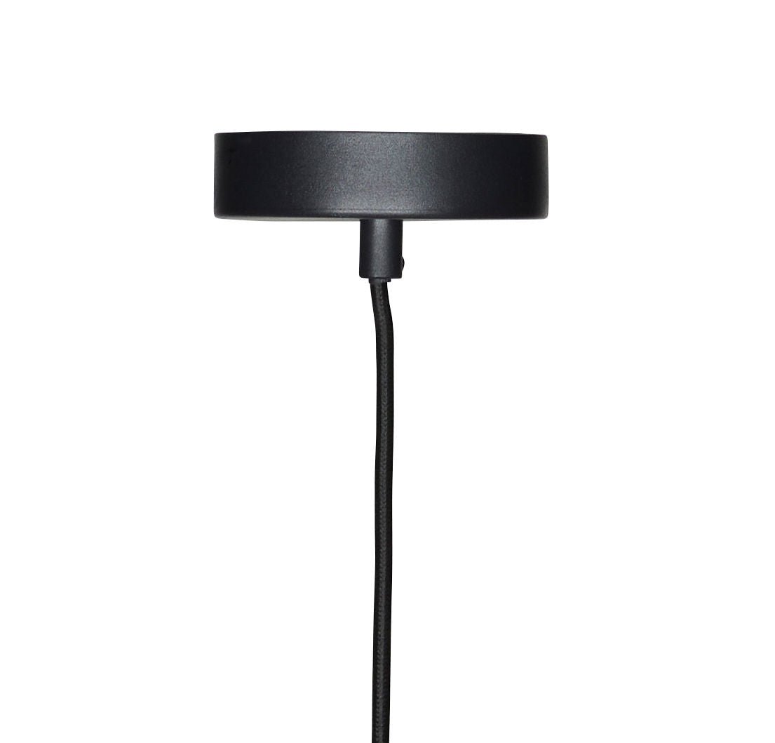 Bambua Chand Oval lampadario a soffitto naturale in rattan