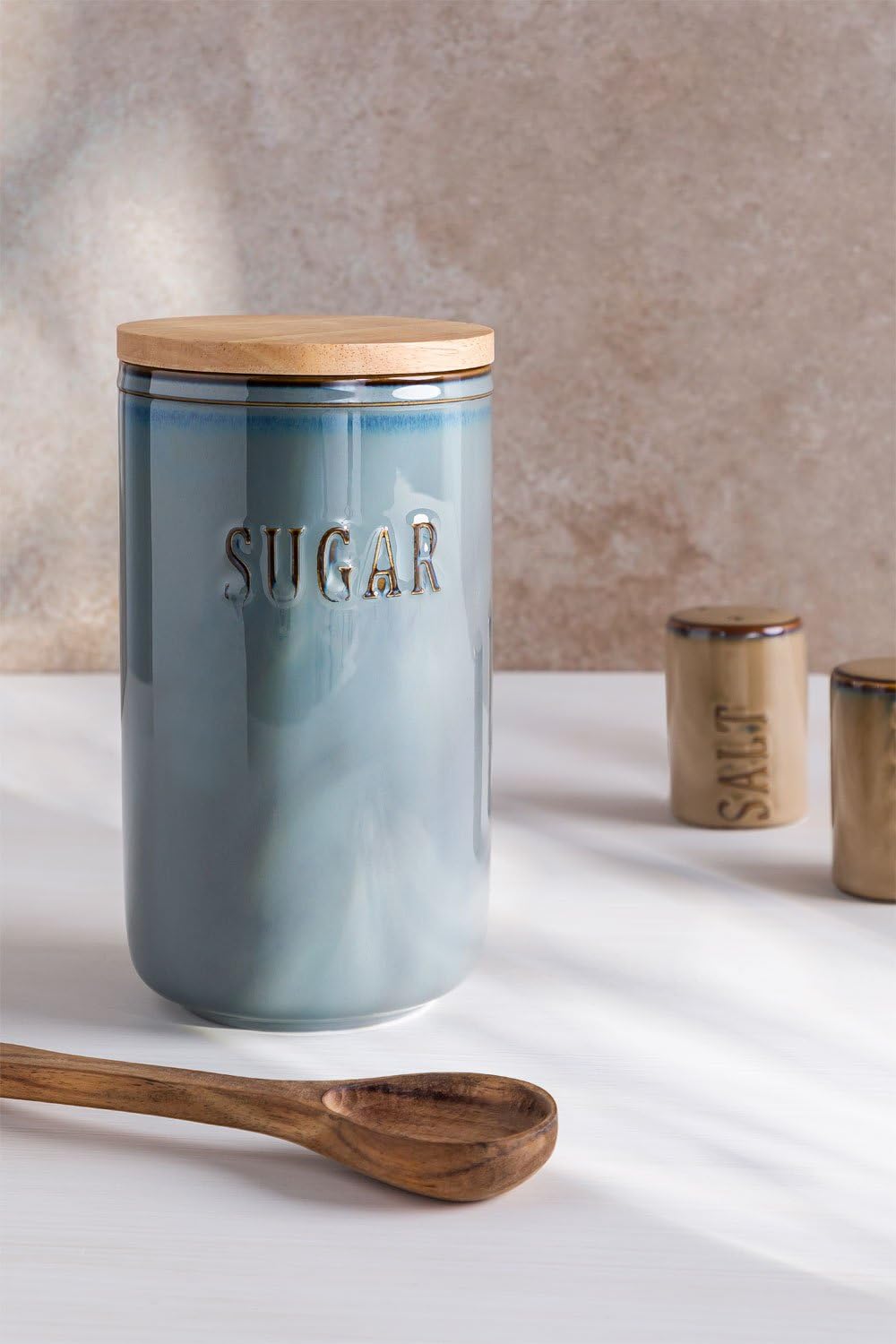 Sklum Treska zuccheriera porcellana 1430 ml grigio blu