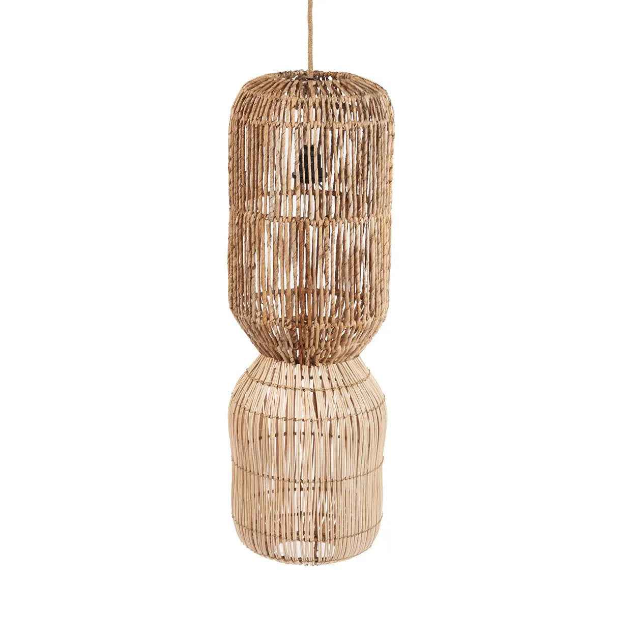 Bambua ChemChem Lampadario a Sospensione Naturale XL