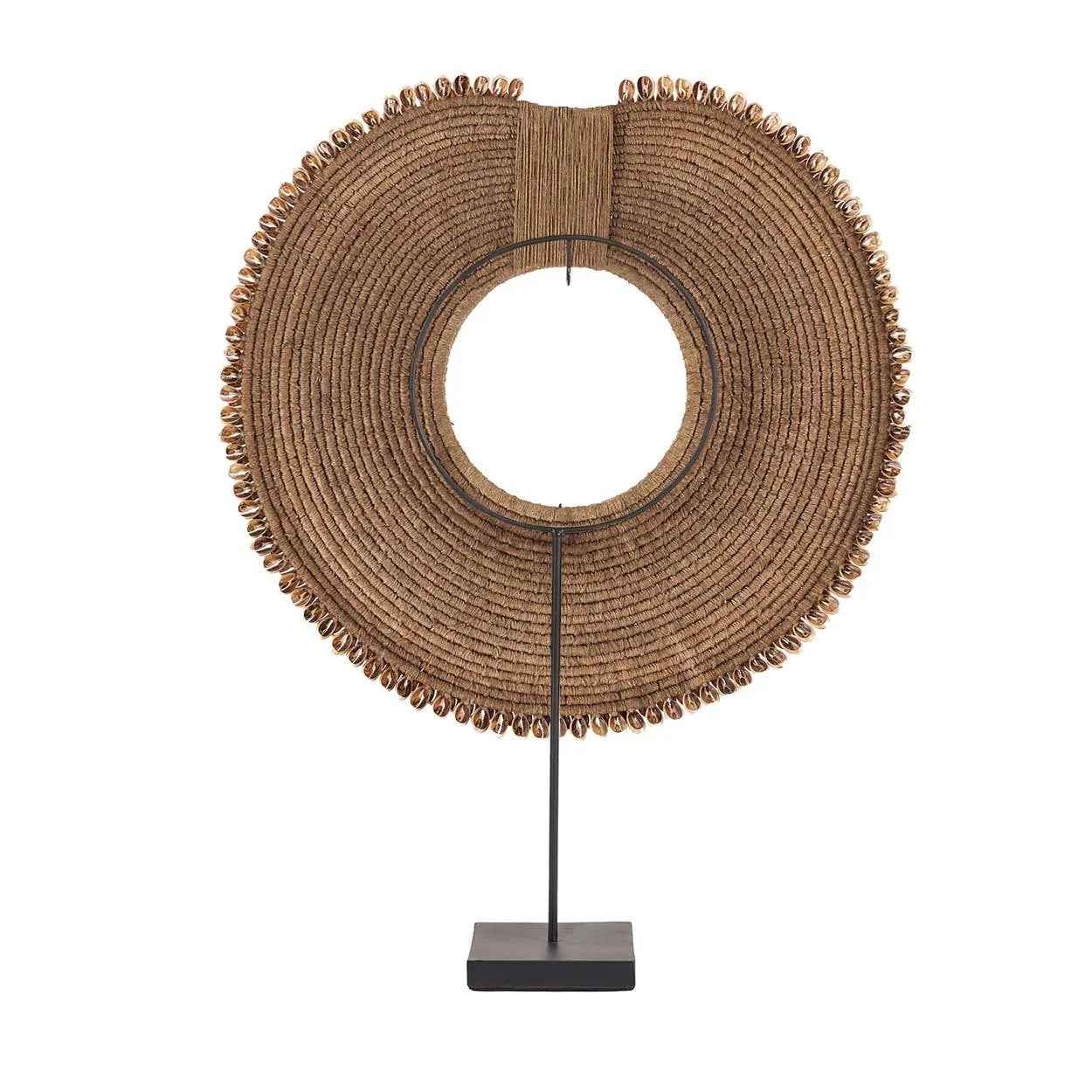 Bambua Shell Réunion decorazione conchiglie naturale supporto