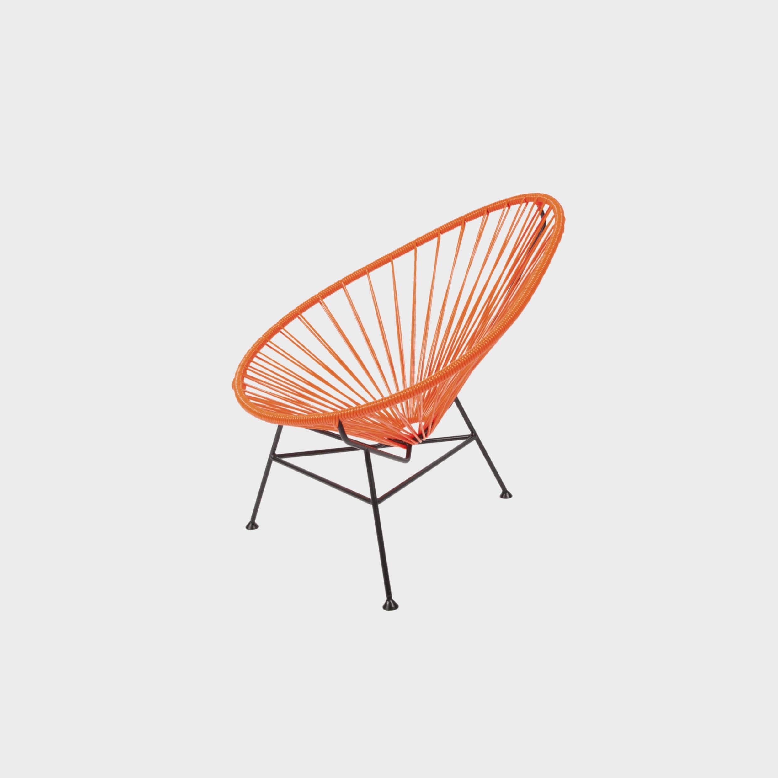Acapulco Design Mini Naranja sedia bambini arancione
