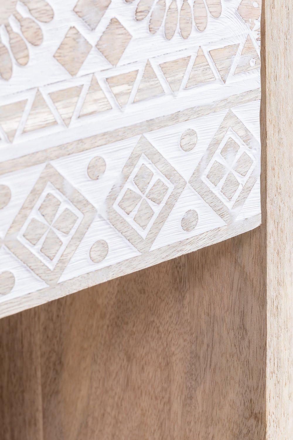 Sklum Ukurla comodino legno mango con cassetto
