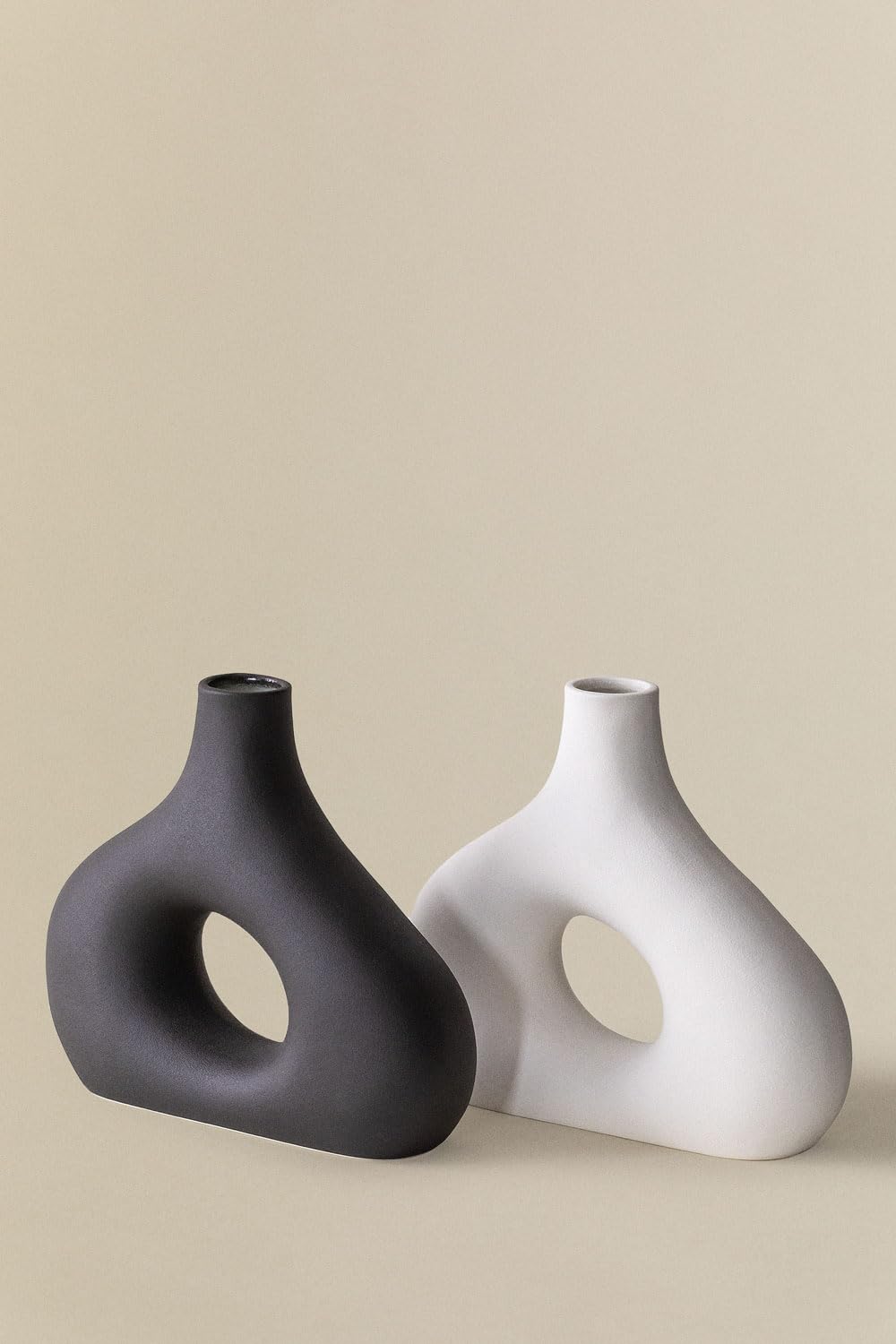 Sklum Sabel vaso ceramica 20 cm sagomato