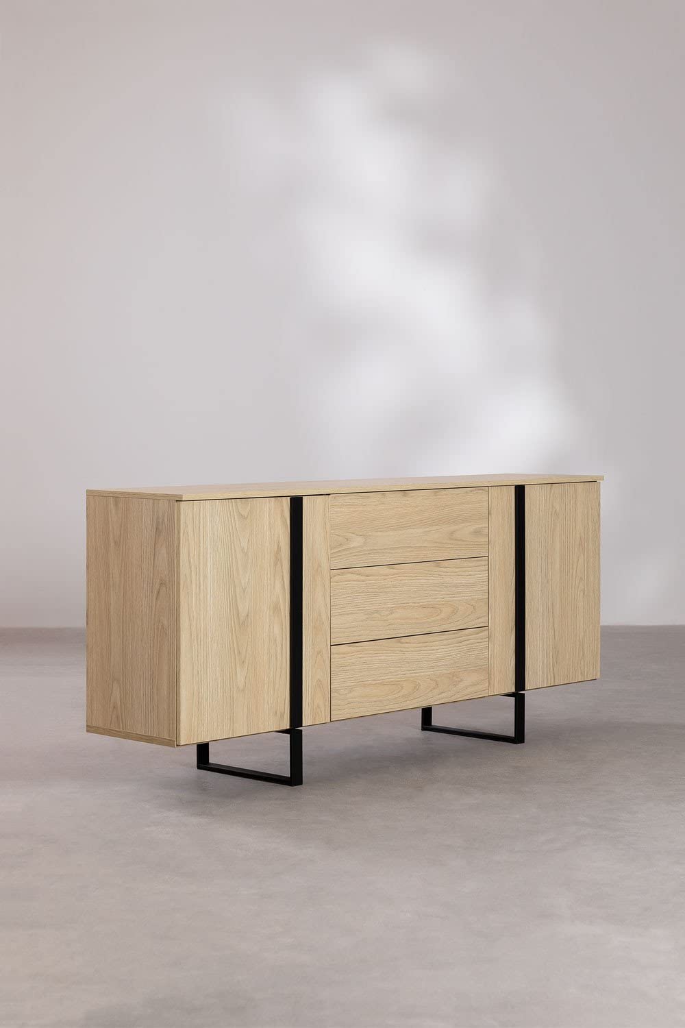 Sklum Roxer credenza legno marrone quercia 180 cm