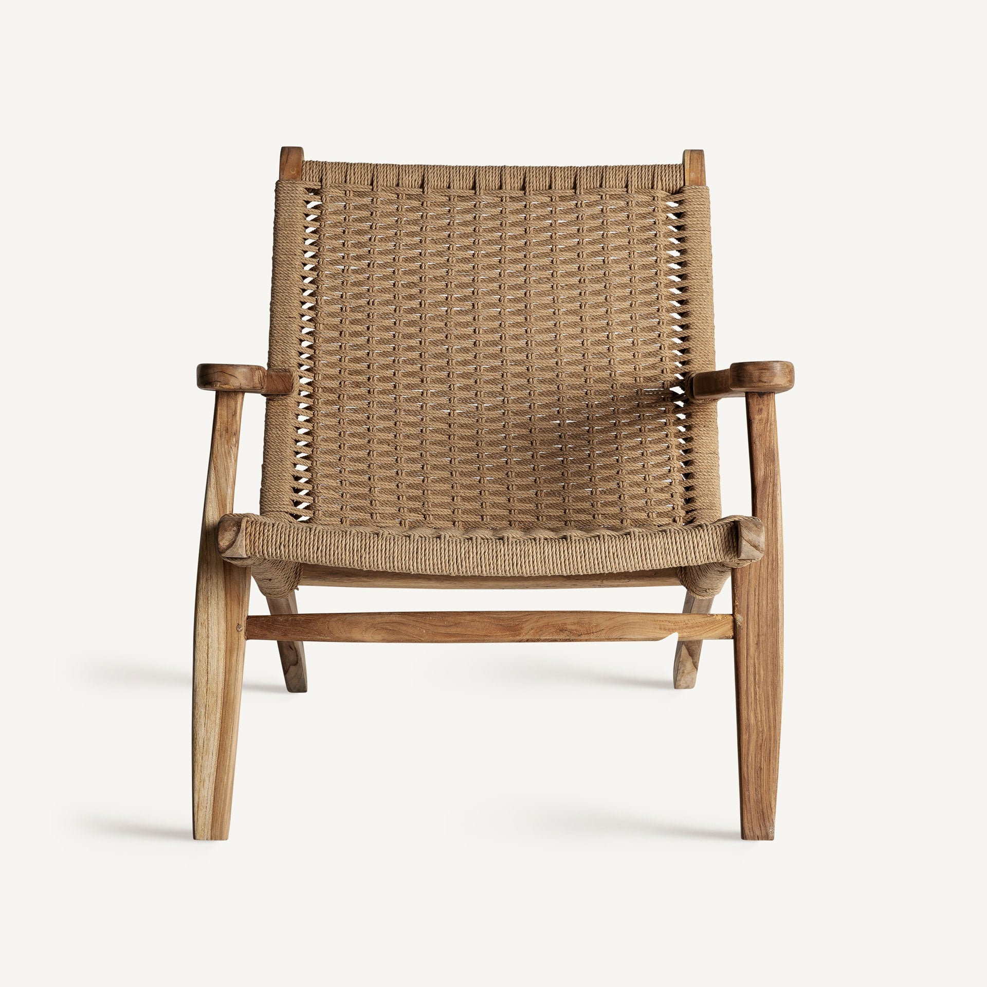 Bambua Vaduz poltrona lounge teak naturale