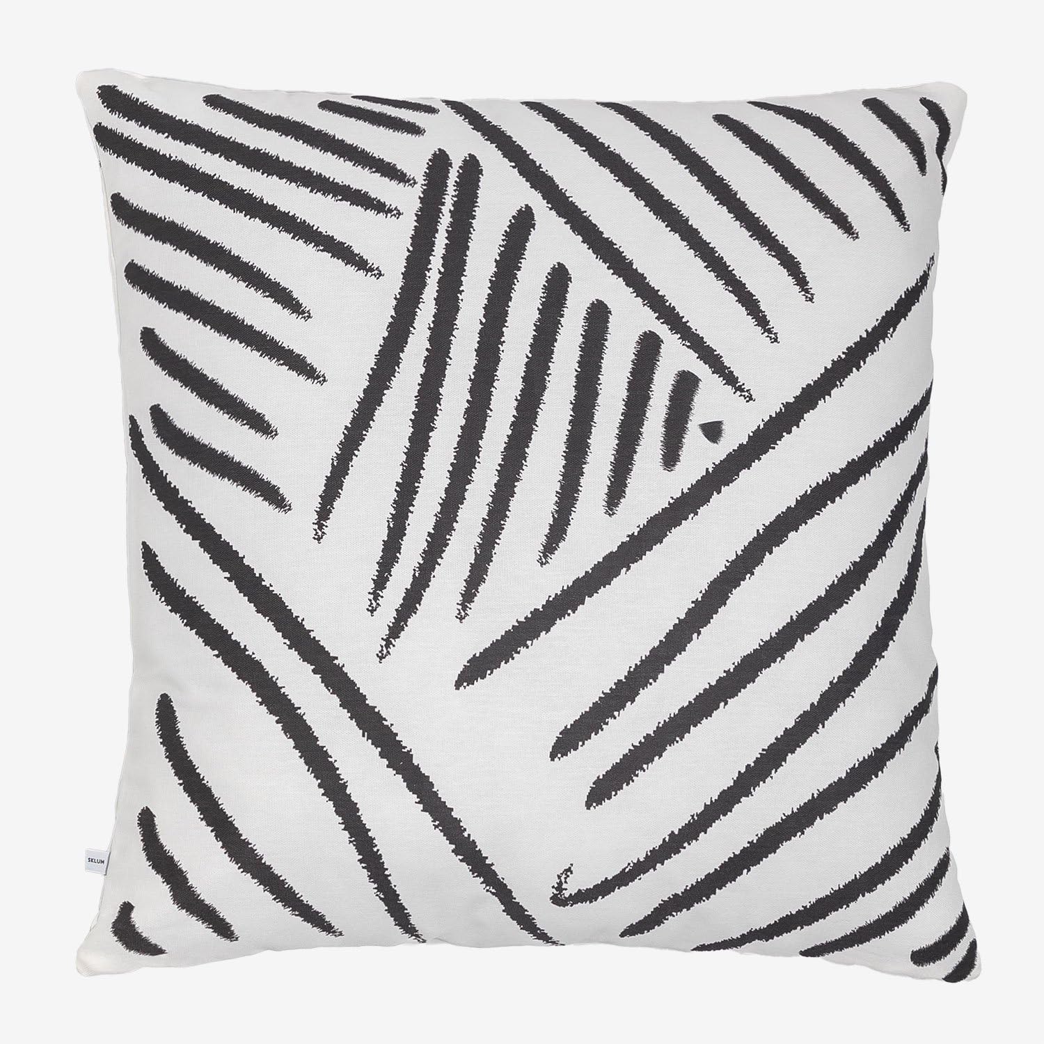Sklum Tinga Style federa 60x60 cotone bianco zebra