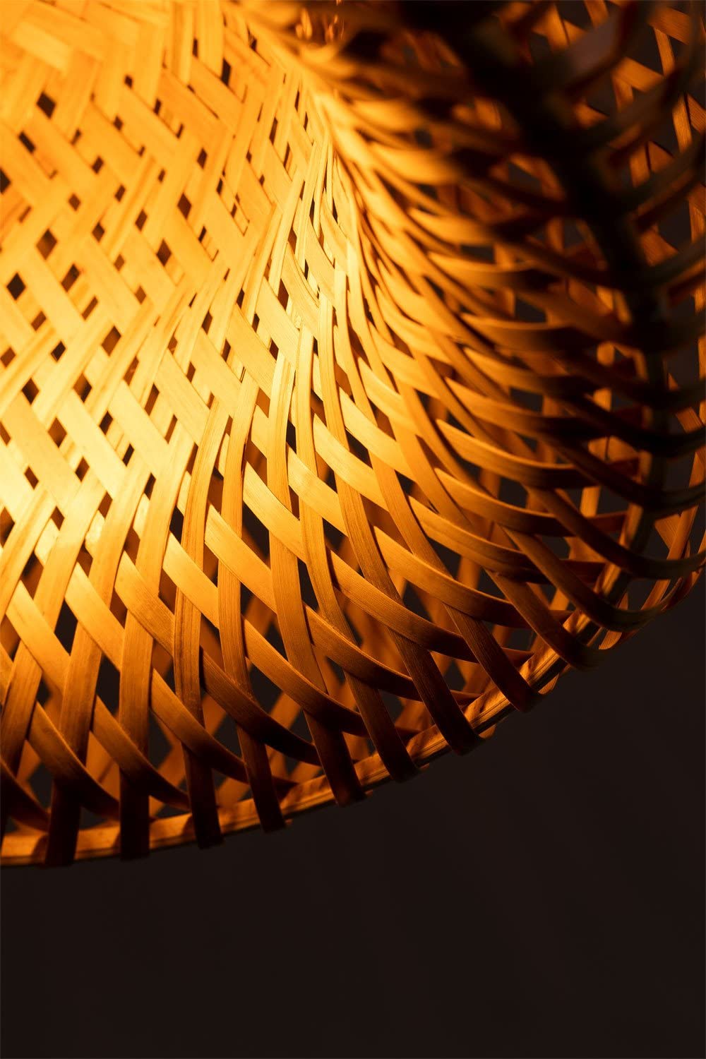 Sklum Taumper Lampada da Soffitto in Bambù Ø30 cm