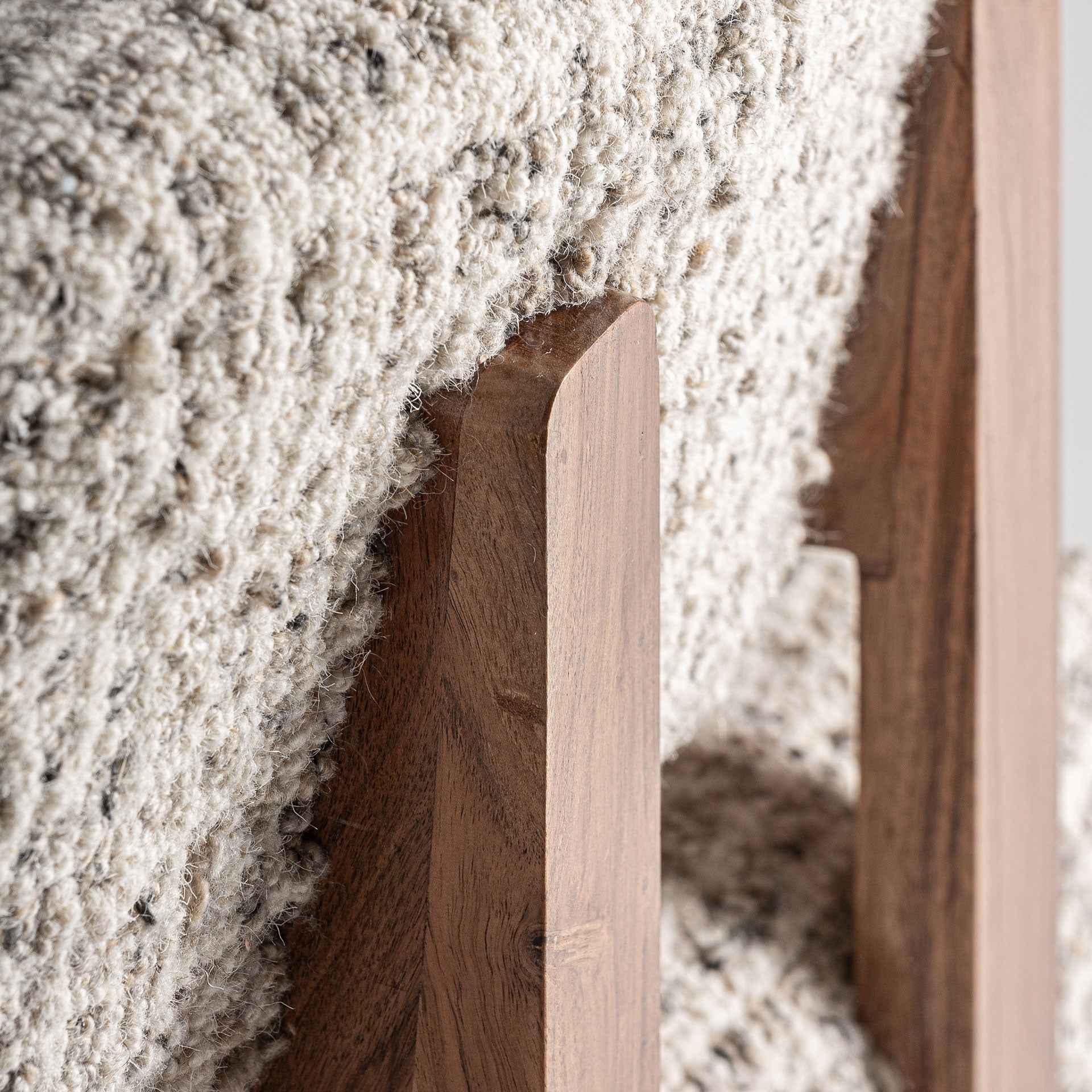 Bambua Buhl poltrona bouclé
