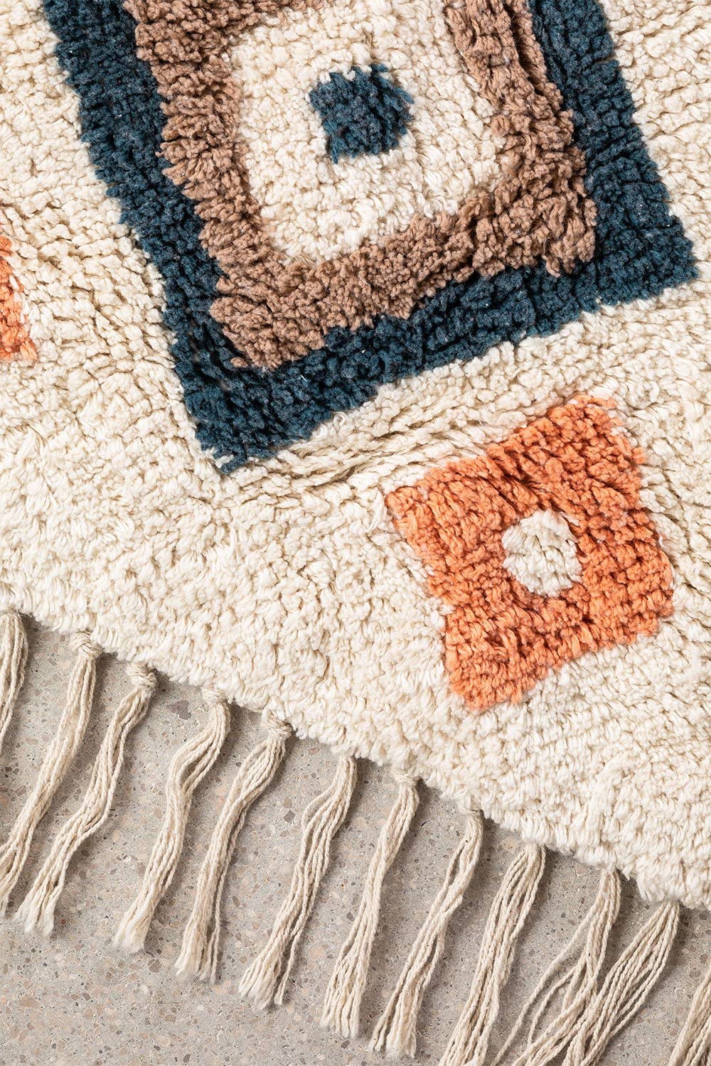 Sklum Gorka Tappeto in Cotone 162x72 cm Ethnic Colors