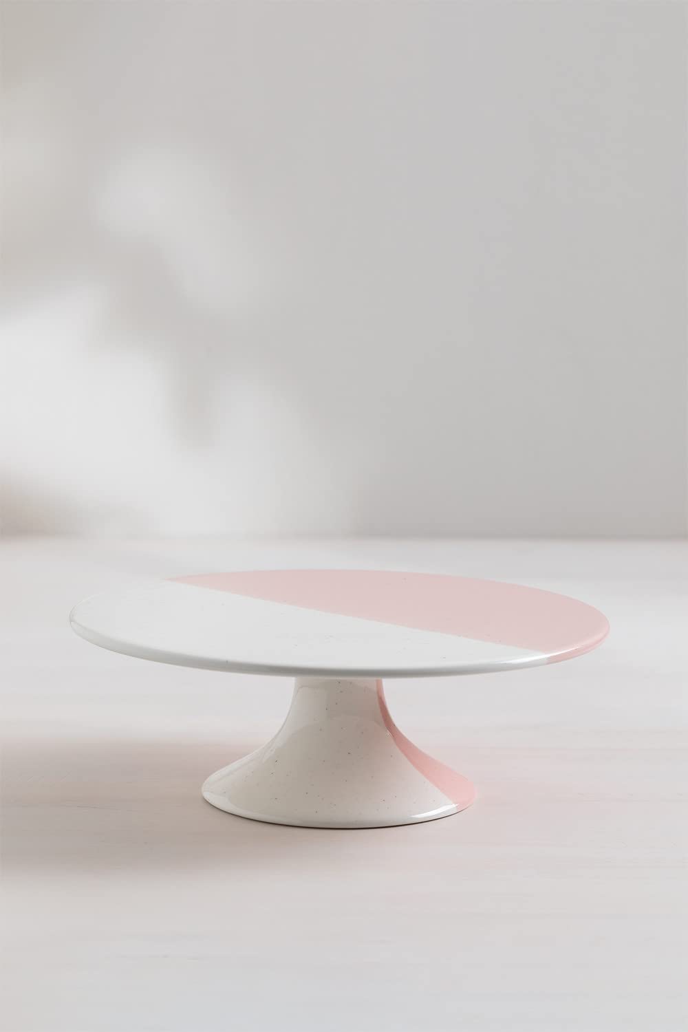 Sklum Tracya alzata torta porcellana rosa Ø26,5 cm