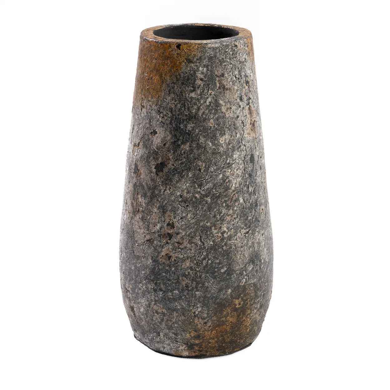 Bambua Spooky vaso terracotta grigio L