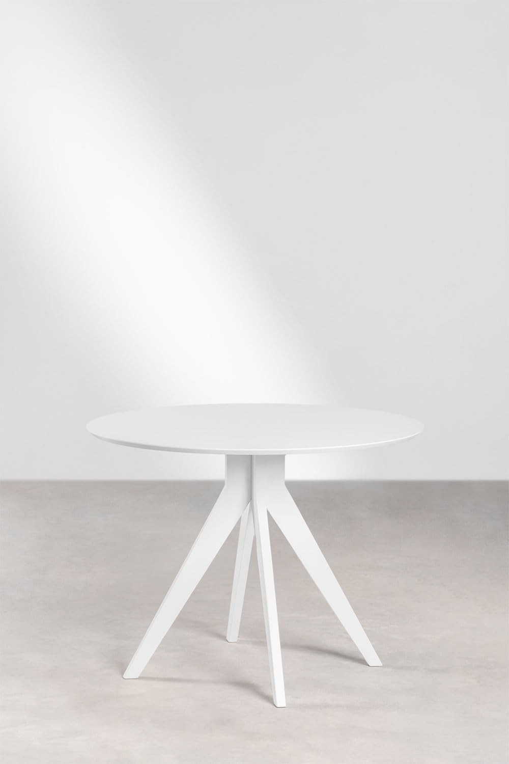 Sklum Sekiz Ø100 cm tavolo rotondo legno sala da pranzo 4 posti