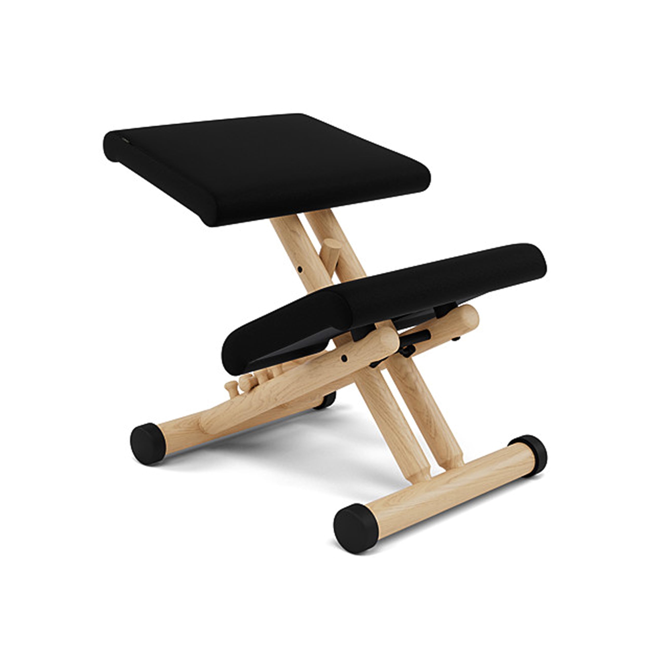 Varier Multi Sedia Ergonomica Pieghevole Natural Black postura