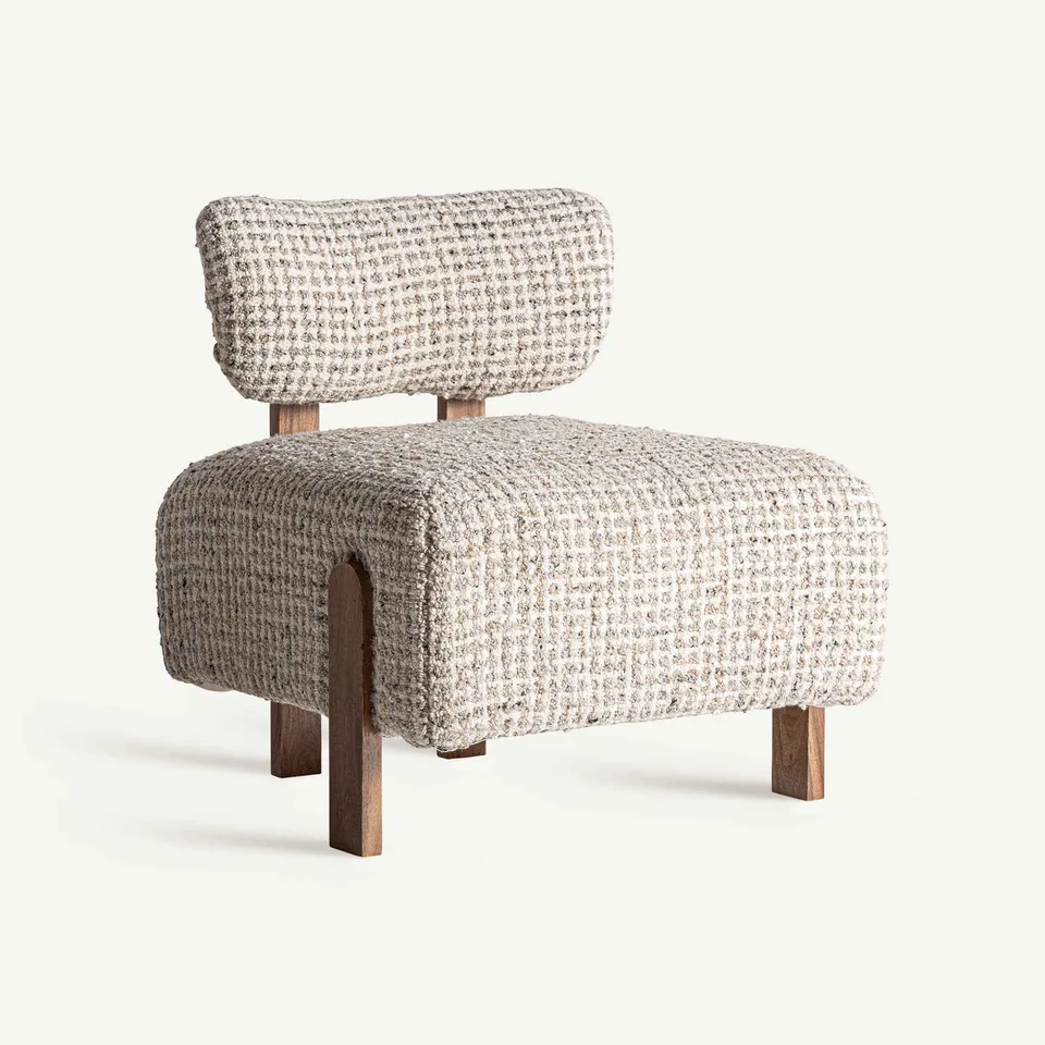 Bambua Buhl poltrona bouclé