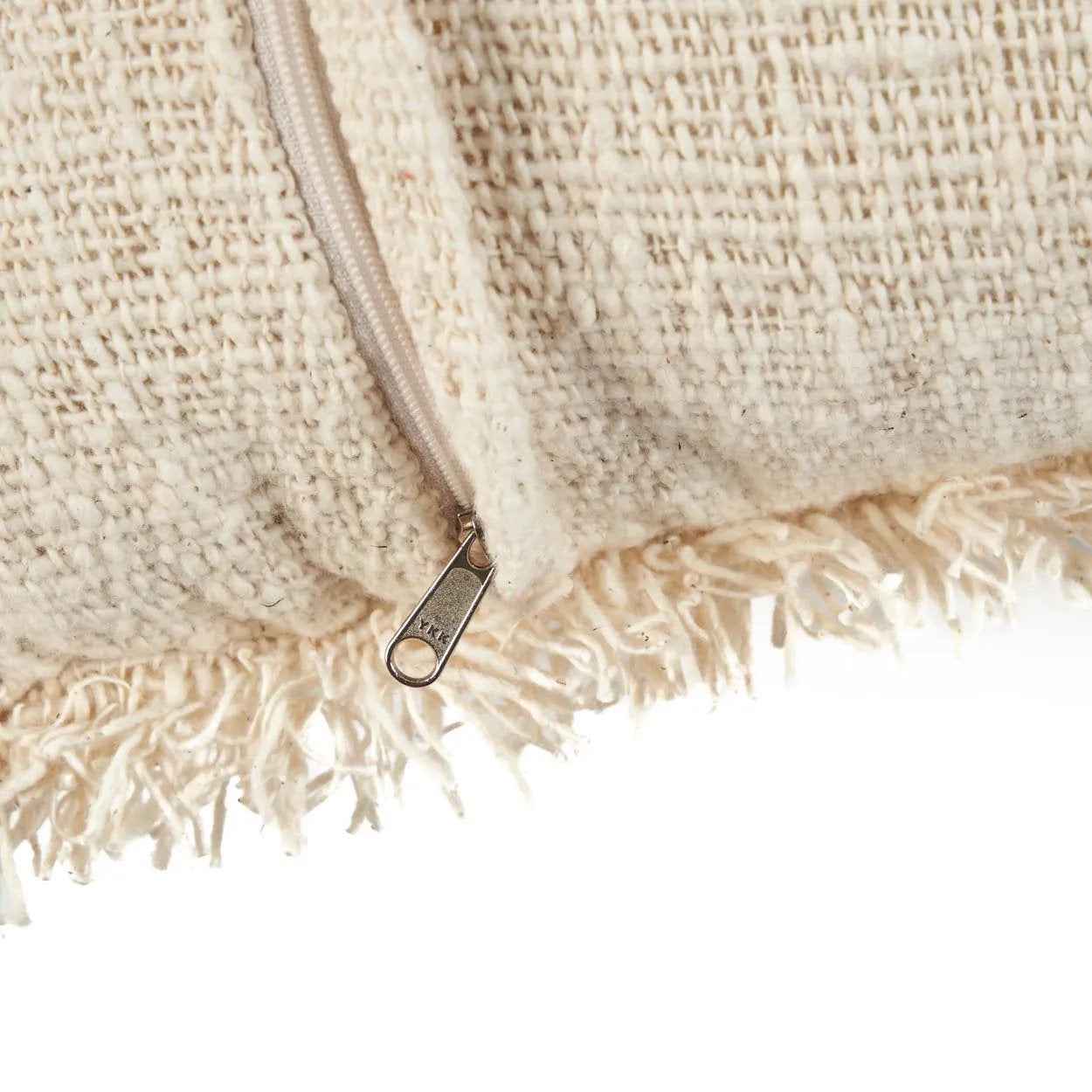 Bambua The French Kiss federa cuscino nero naturale cotone