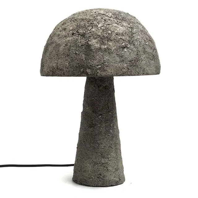 Bambua The Concrete Mushroom lampada da tavolo cemento