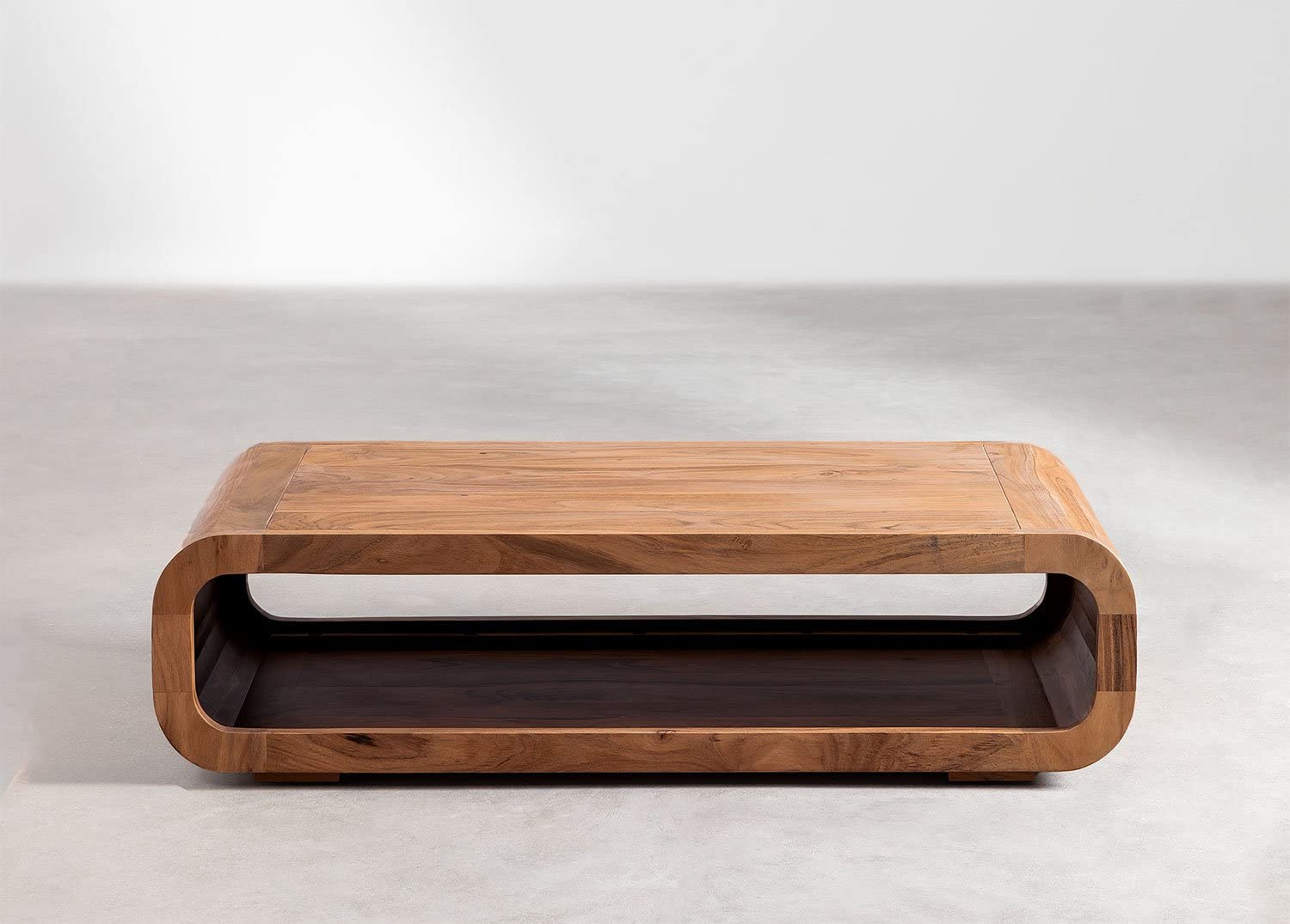Sklum Vacry tavolino in legno acacia marrone 120 cm