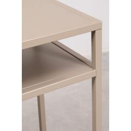 Sklum Gori mobile ingresso 100x36 cm Marrone Grano acciaio