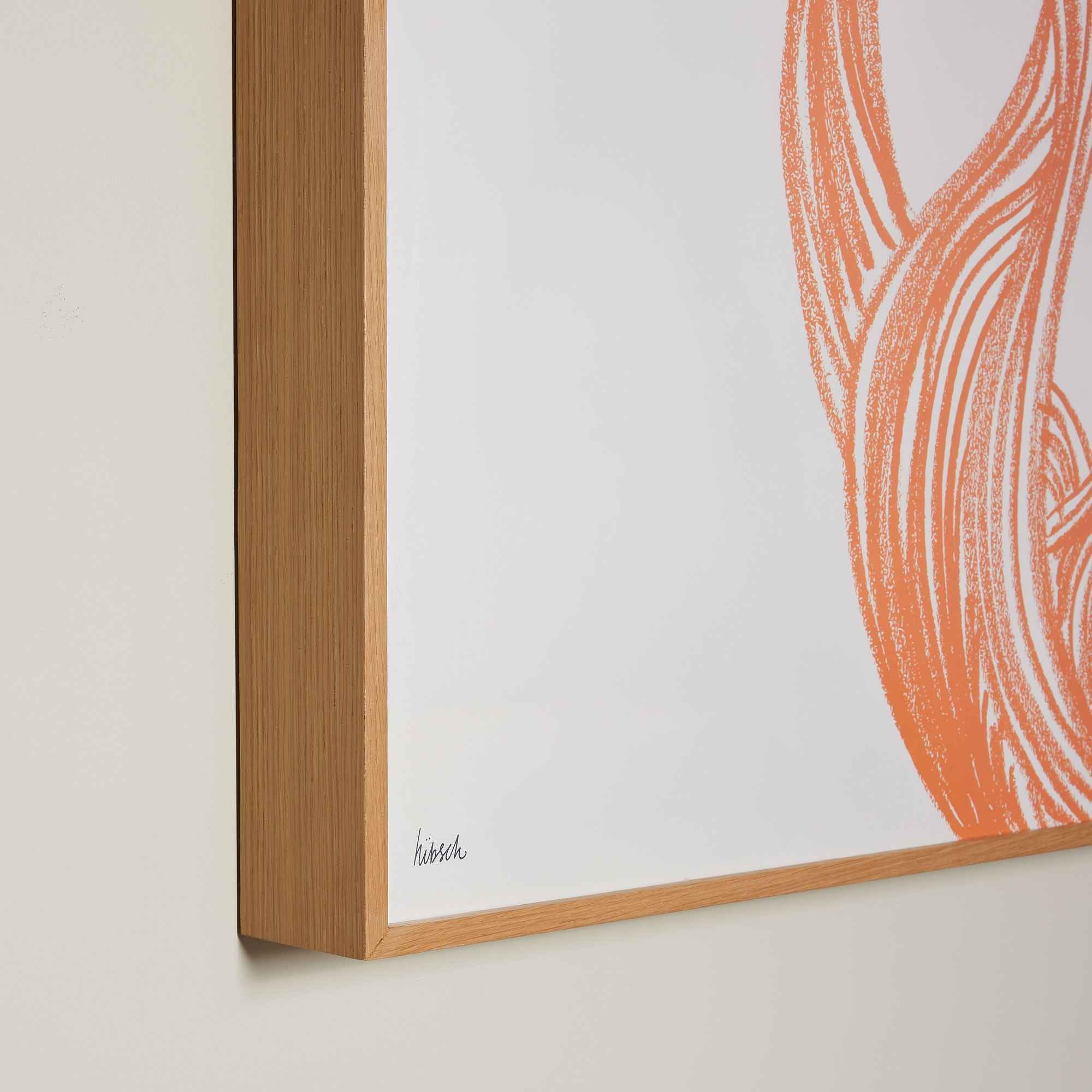 Bambua Hello cornice 80x80 rovere naturale