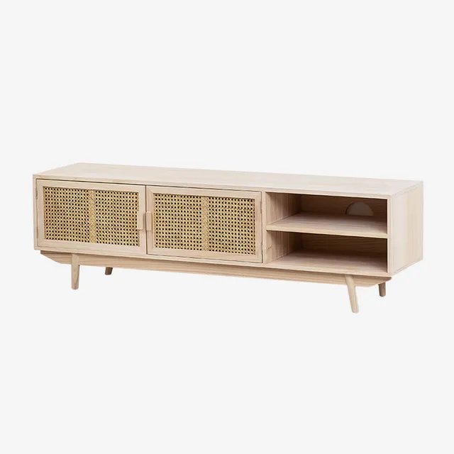 Sklum Ralik mobile TV 150x40 cm legno rattan