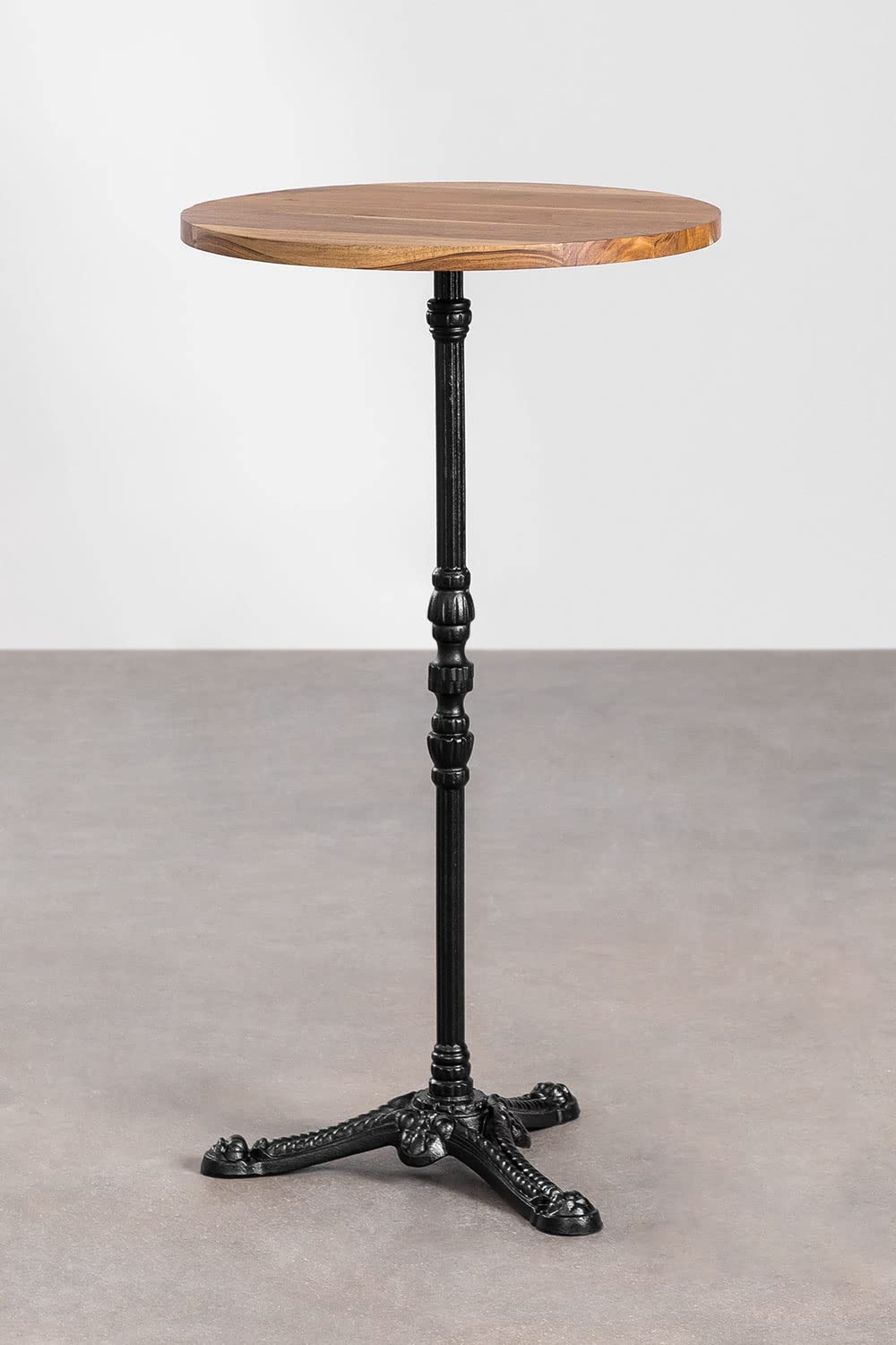 Sklum Azteca Tavolo Alto Rotondo 60 cm Acacia
