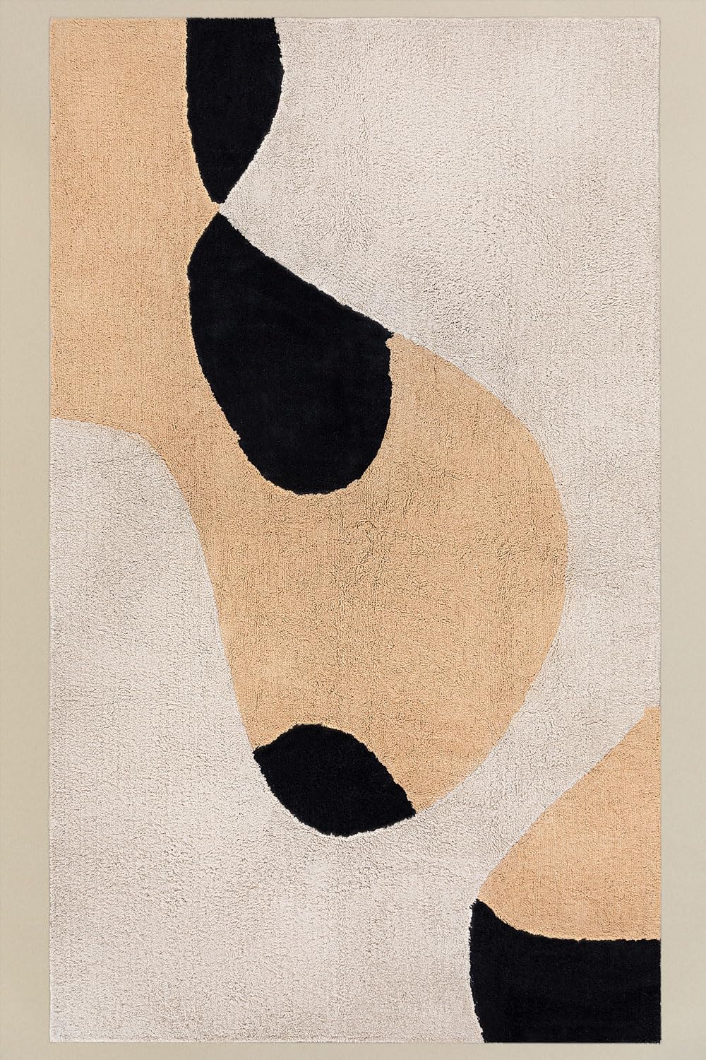Sklum Siana tappeto in cotone 320x190 cm beige crema