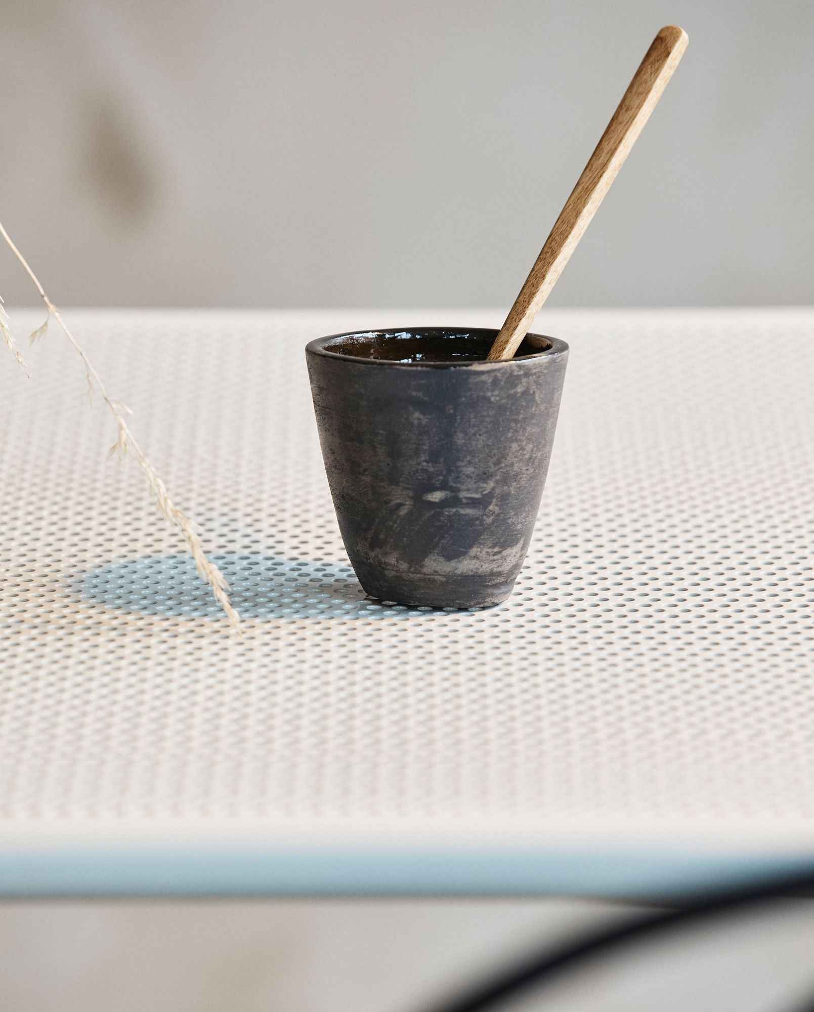 Bambua Brenta tavolo avorio da interno ed esterno