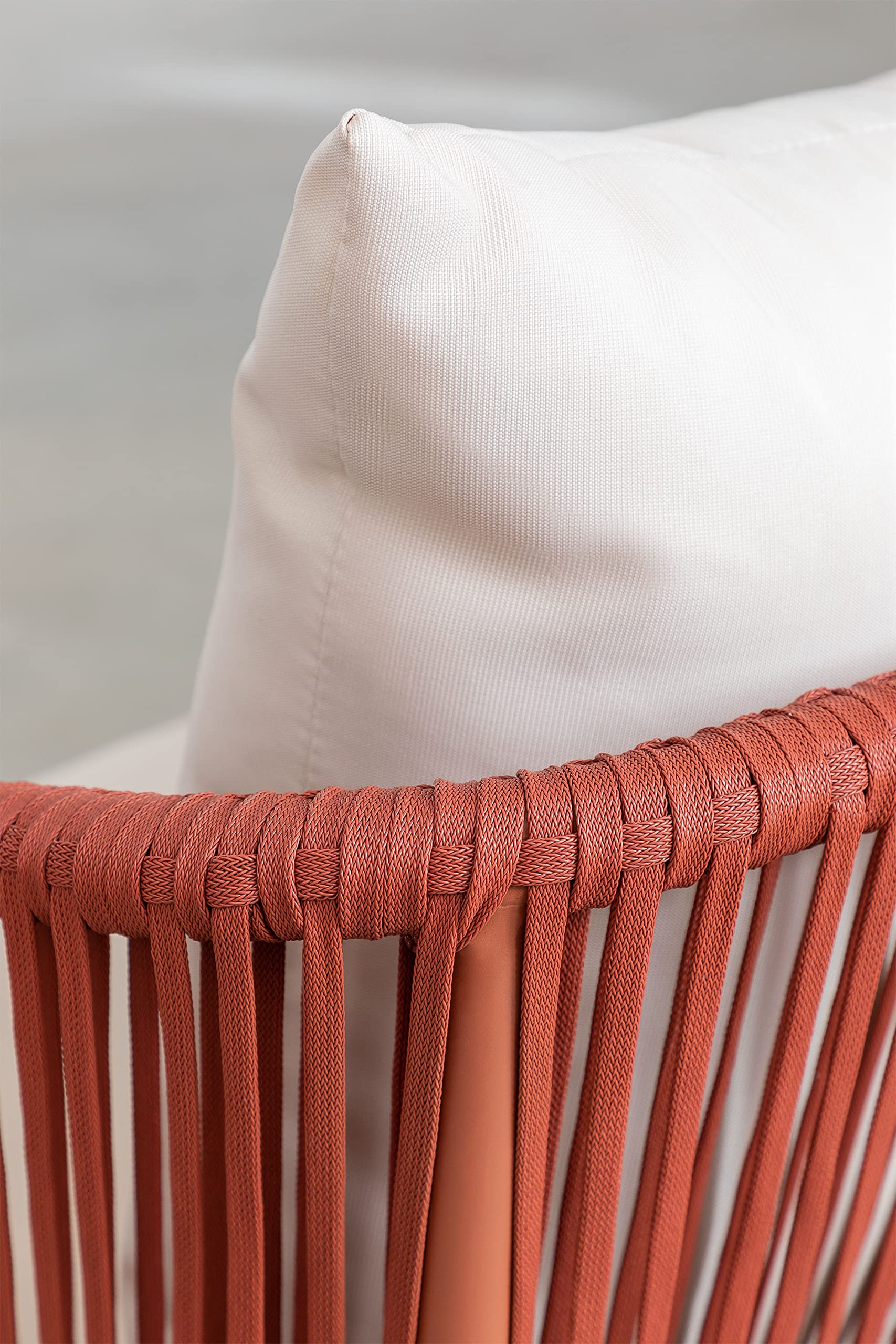 Sklum Arhiza Classic sedia da giardino corda tetto rosso