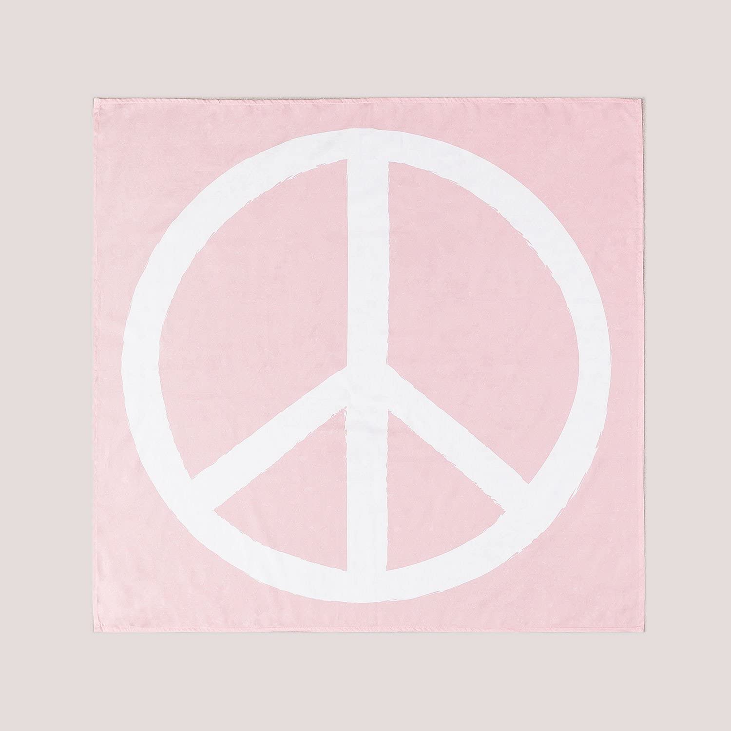 Sklum Peace & Love Arazzo in Cotone Rosa 105x110 cm