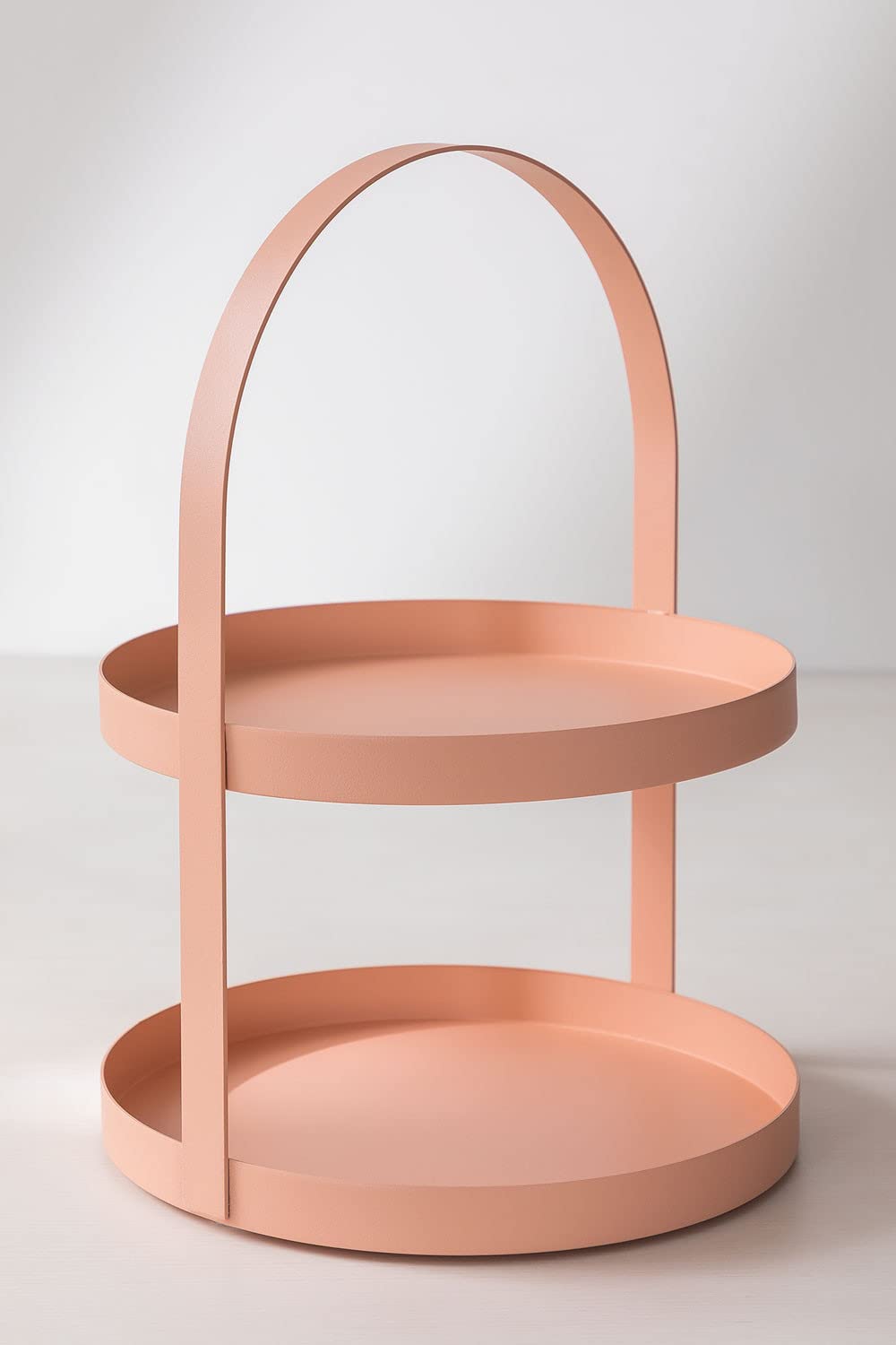 Sklum Chell vassoio decorativo acciaio rosa Ø25 cm