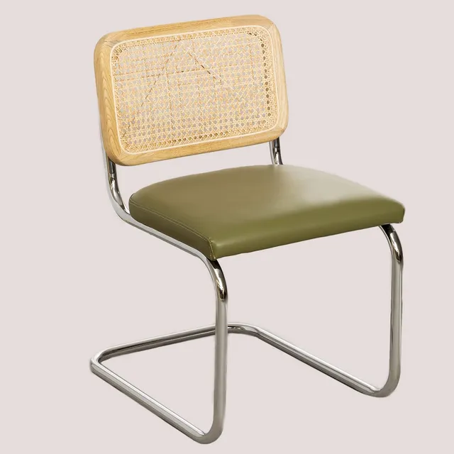 Sklum Tento sedia da pranzo similpelle rattan