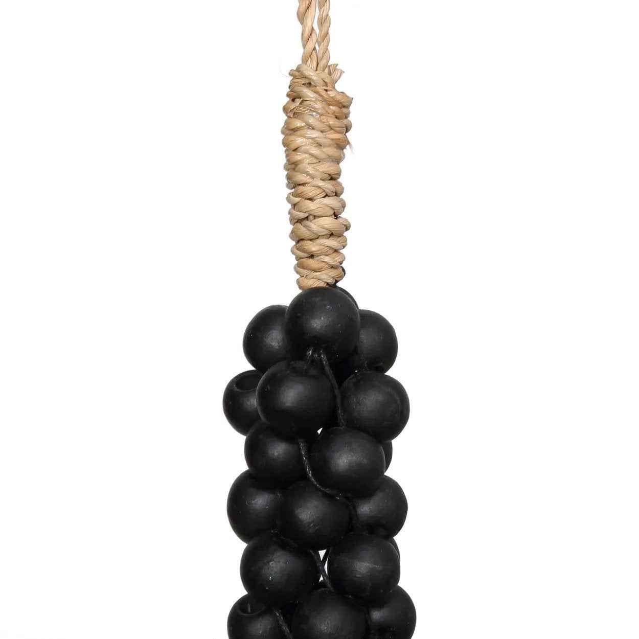 Bambua Wooden Beads nappa nera legno cotone