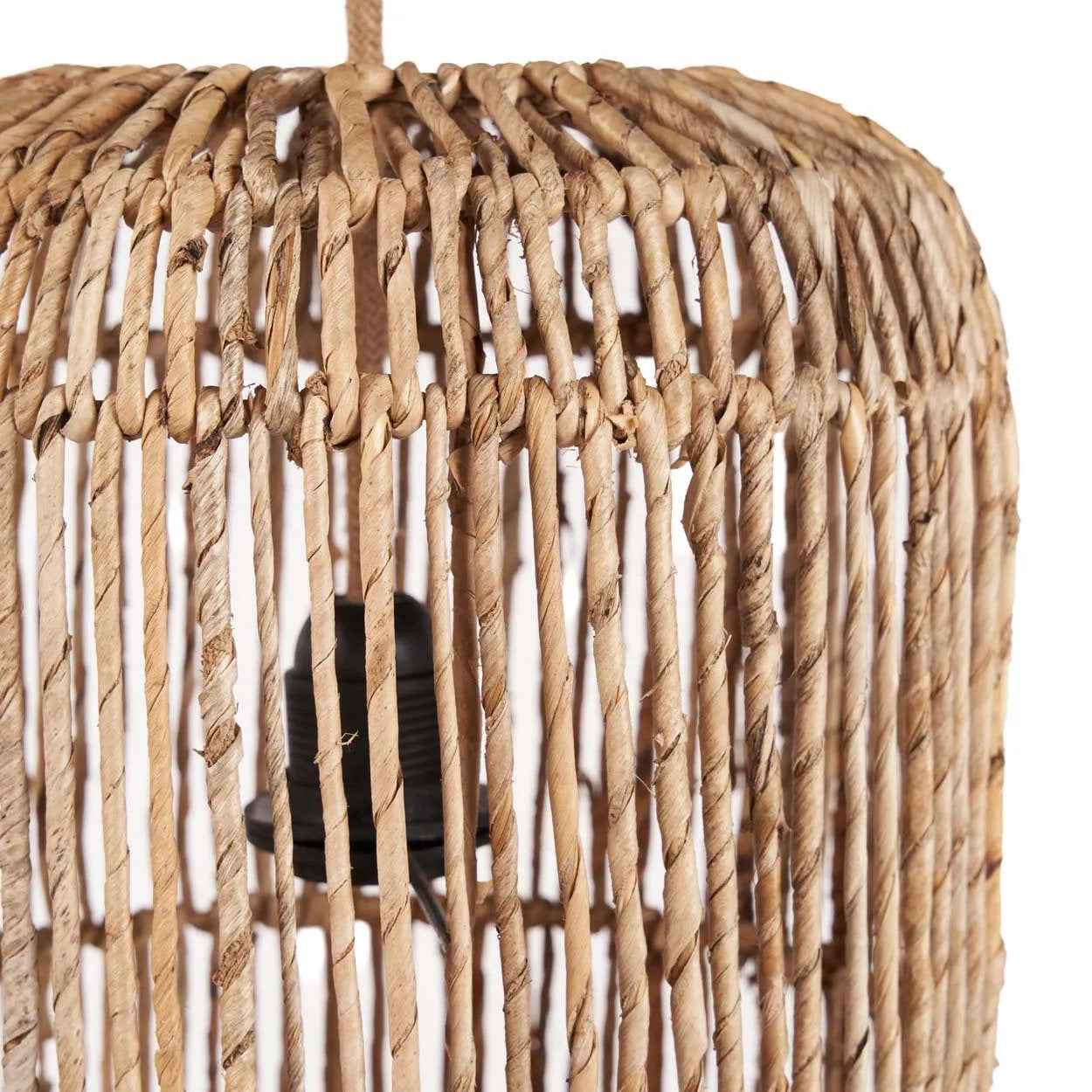Bambua ChemChem Lampadario a Sospensione Naturale XL
