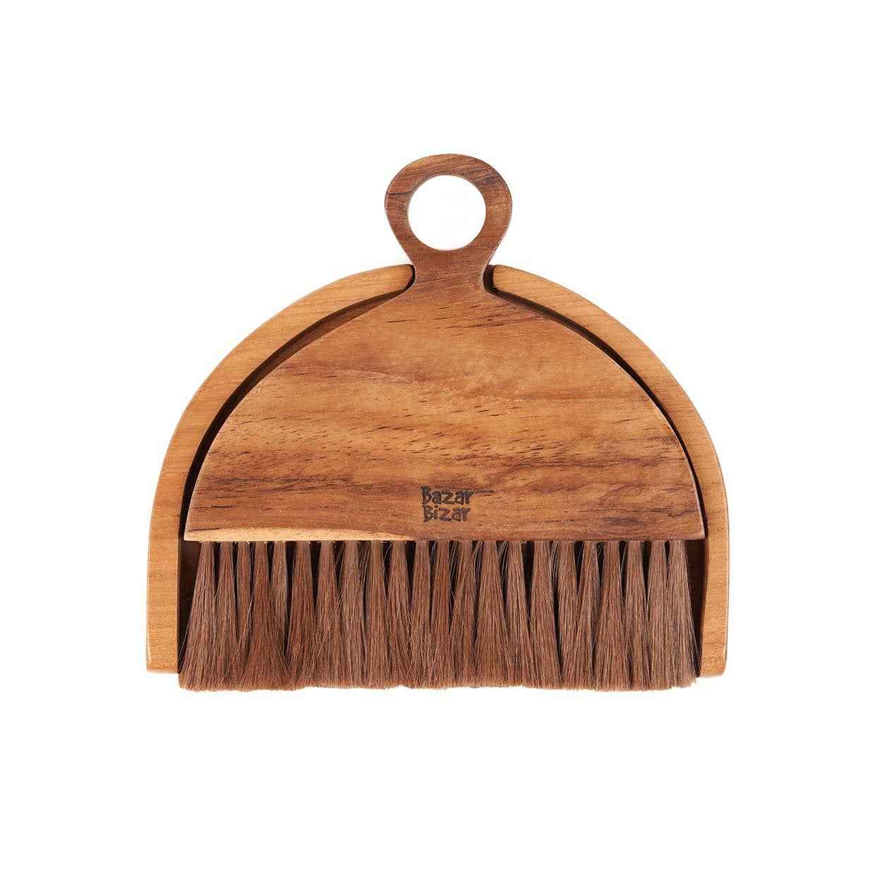Bambua Tata scopa naturale legno teak piccola
