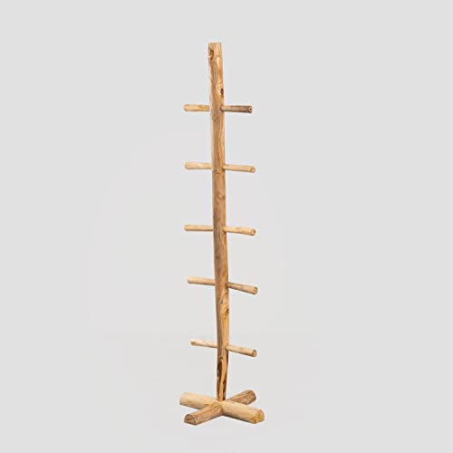 Sklum Narel appendiabiti da terra legno teak marrone