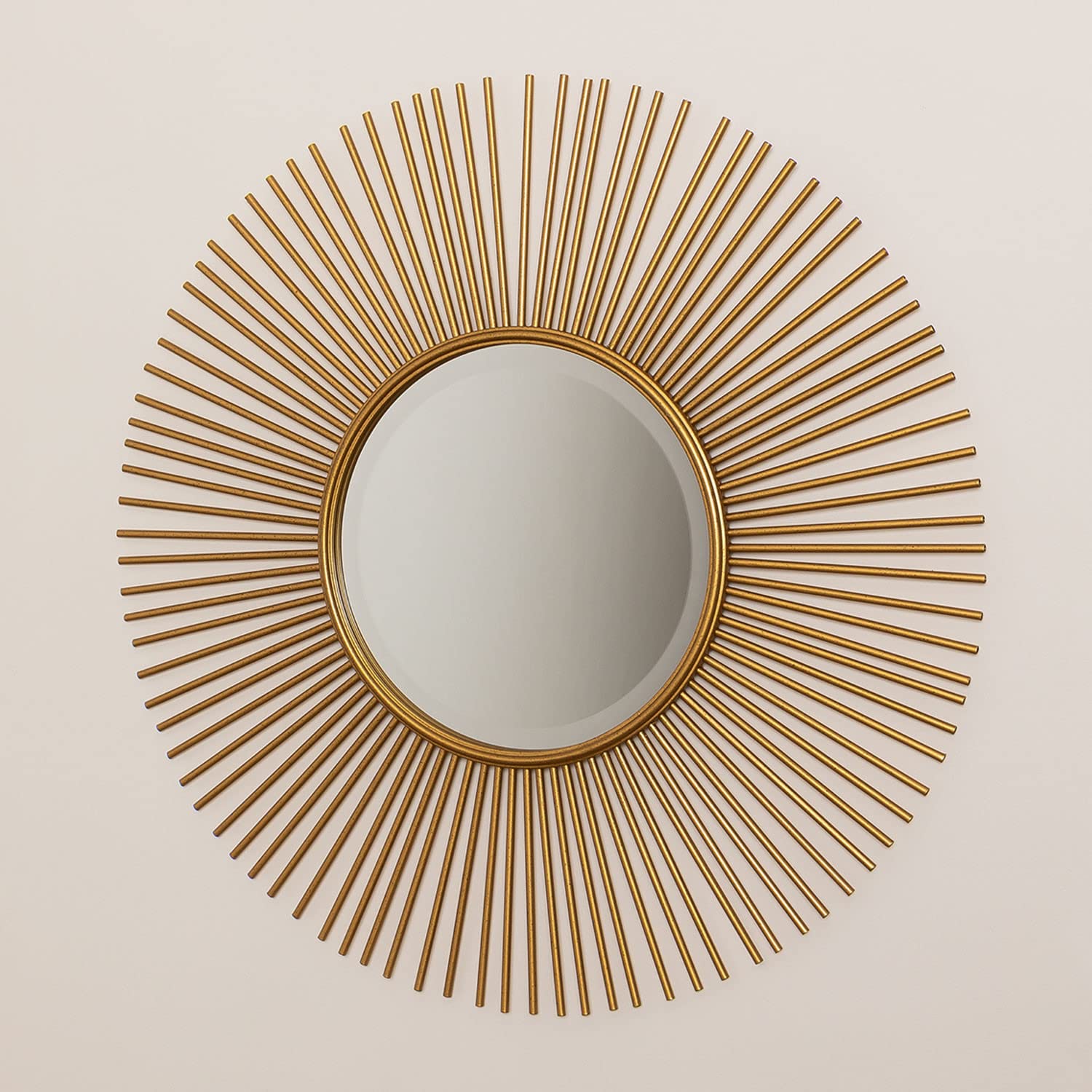 Sklum Circe specchio parete rotondo oro Ø80 cm