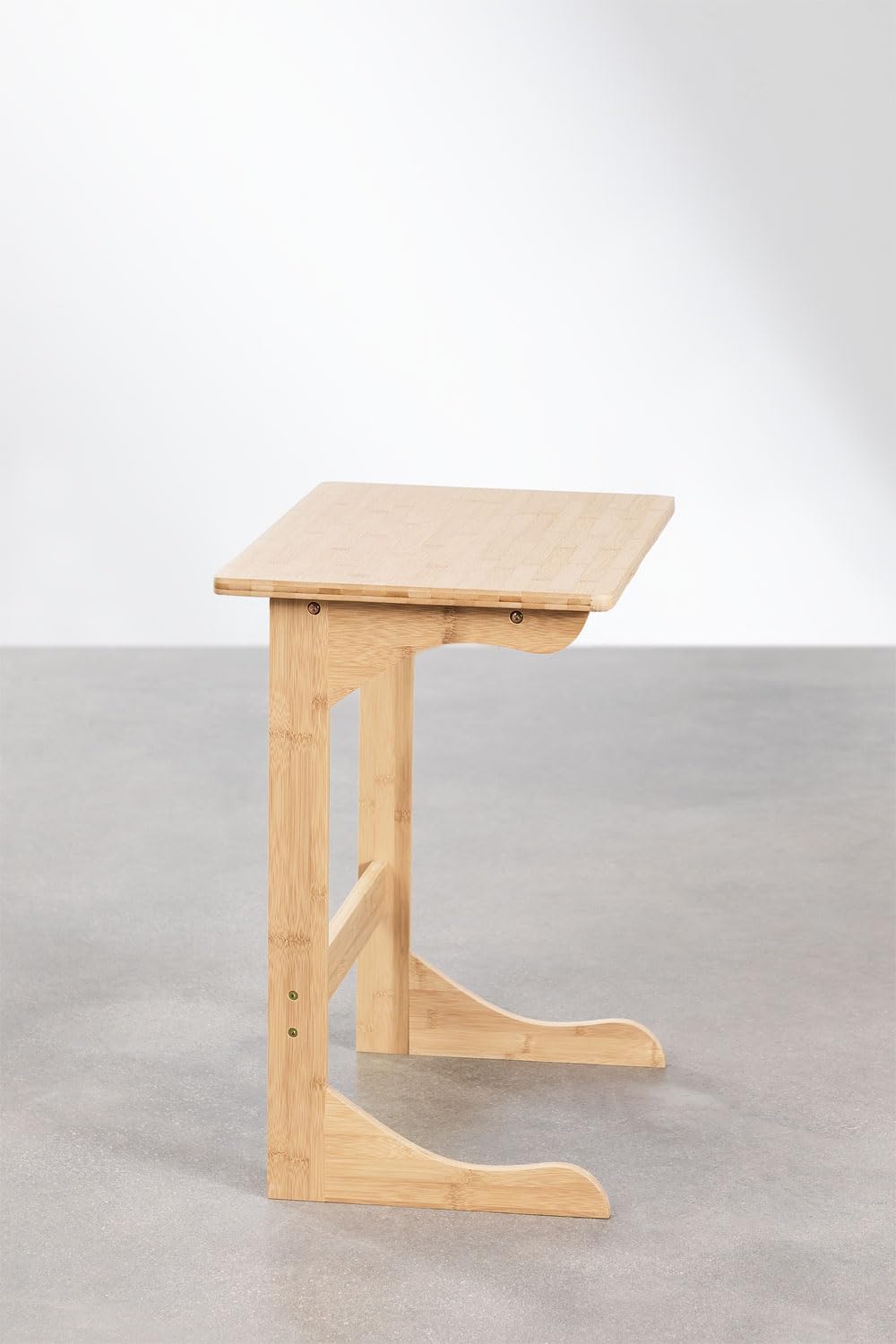 Sklum Skylar tavolino bambù per divano 60x40 cm
