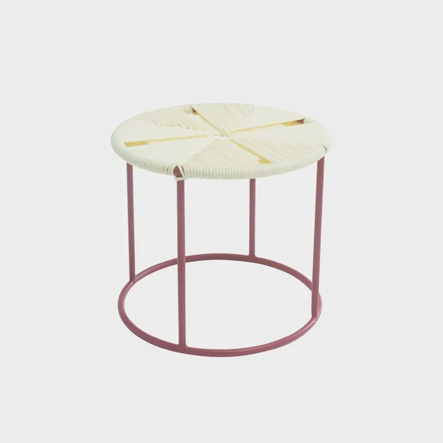 Acapulco Design Mesita CDMX ST2 tavolino bordeaux esterno