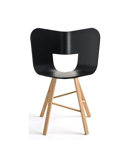 Colé Tria Wood 4 sedia in legno
