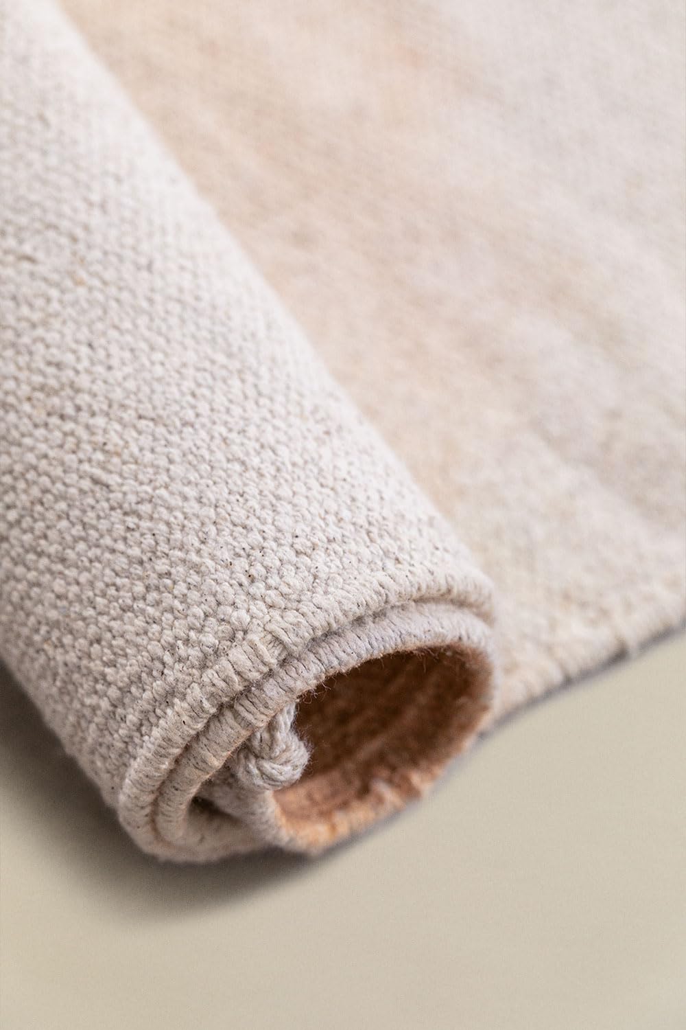 Sklum Kinger Tappeto Cotone Arancione 193x120 cm