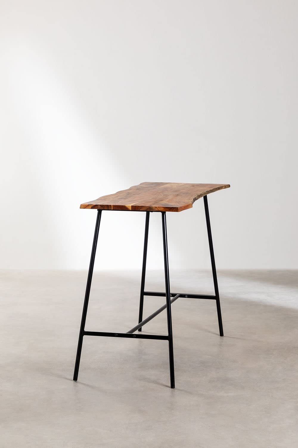 Sklum Nylta tavolo alto bar 140x60 cm legno riciclato